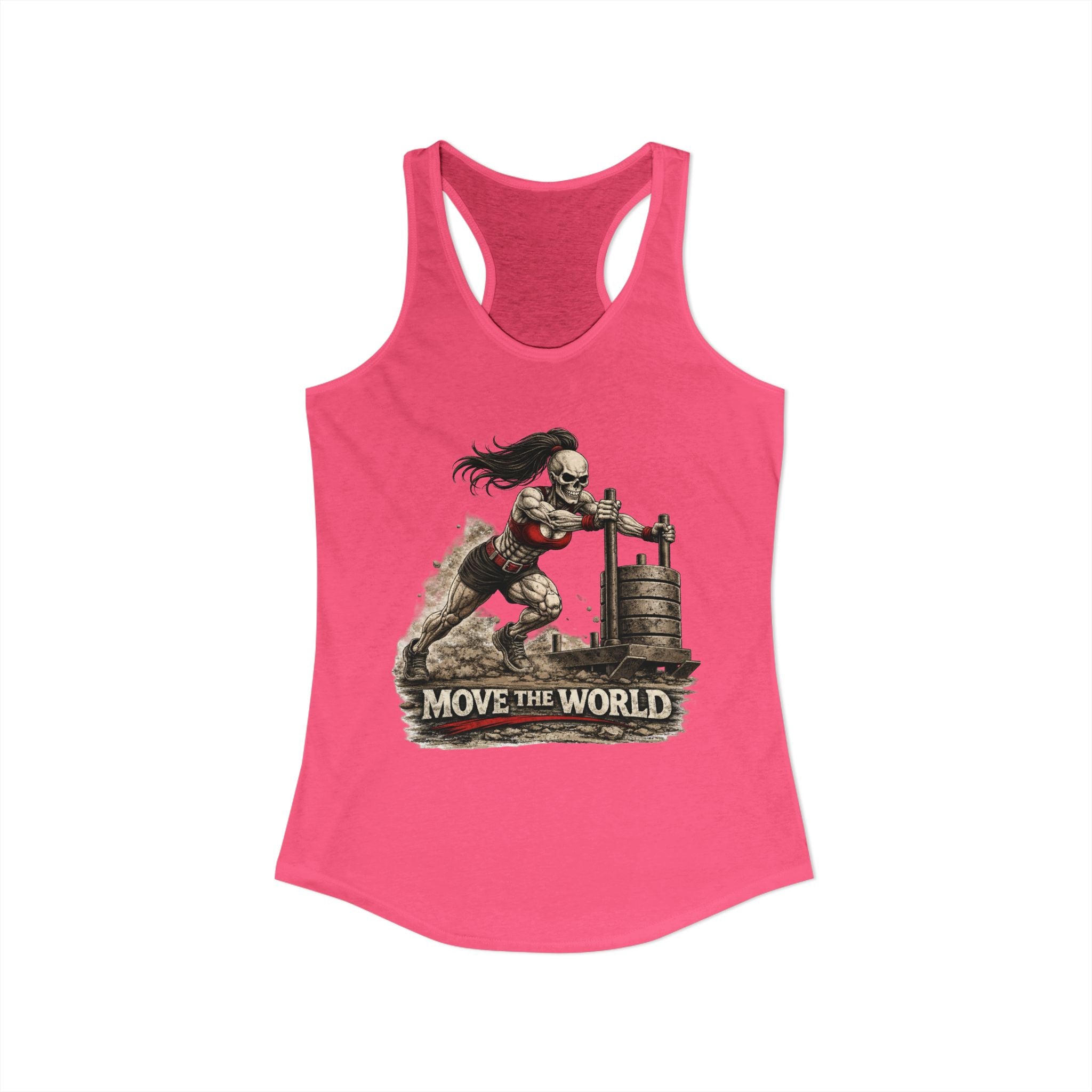 Move the World Women's Crossfit Sled Push Tank