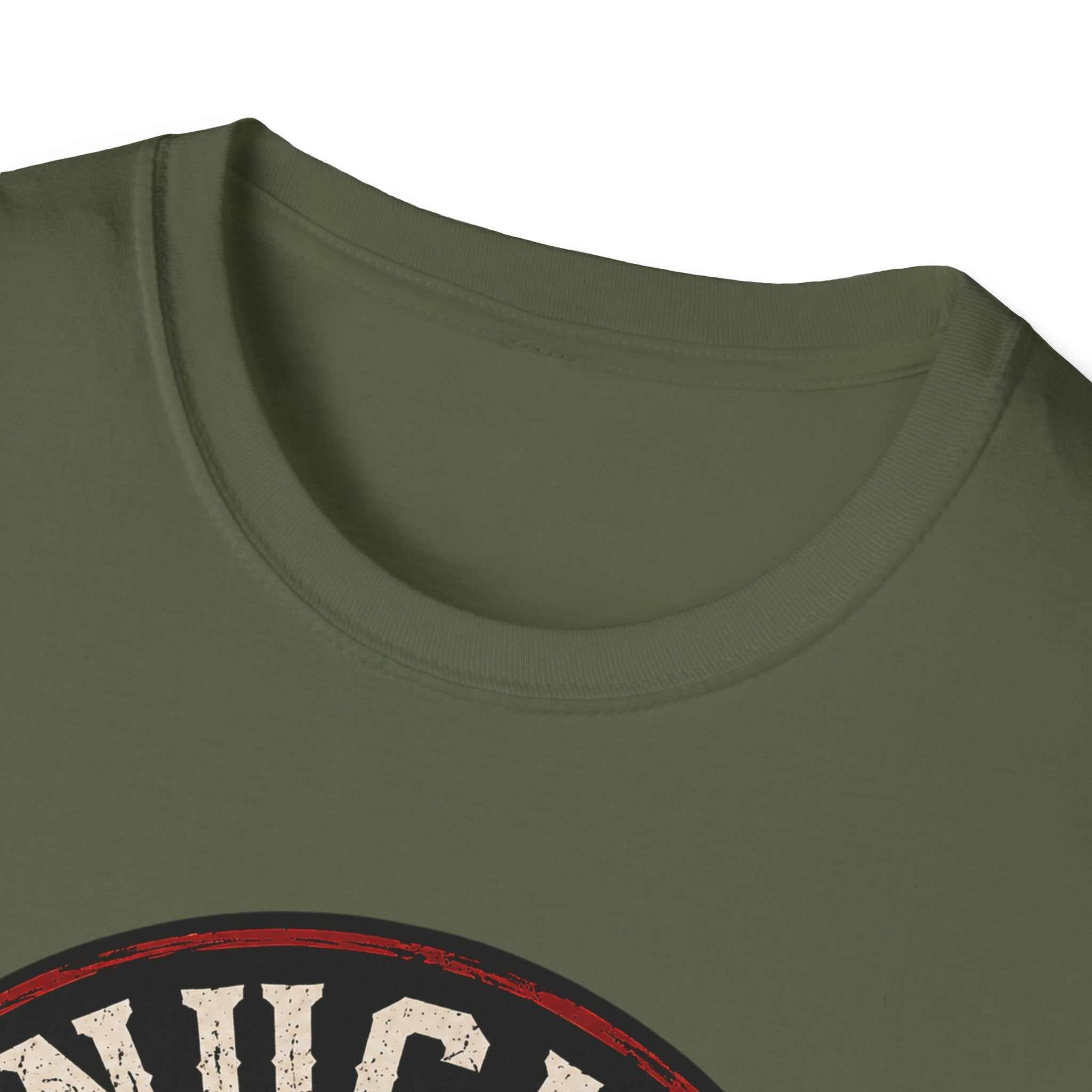 T-Shirt — Knuckle Down Vintage Fist Design (No Excuses, No Shortcuts)