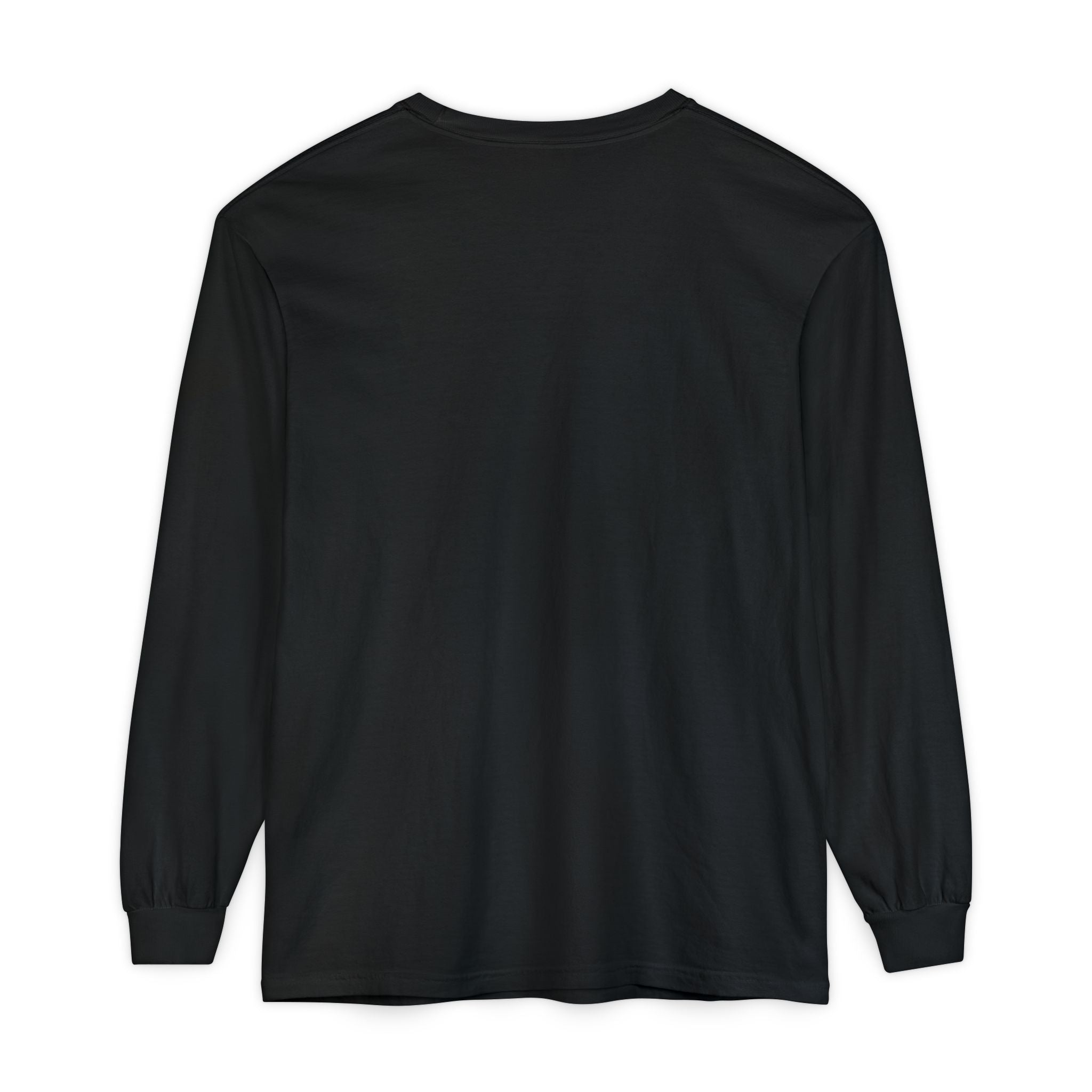 Calm Men Skull Raven Long Sleeve T-Shirt — "Calm Men Are The Ones You Should Worry About"