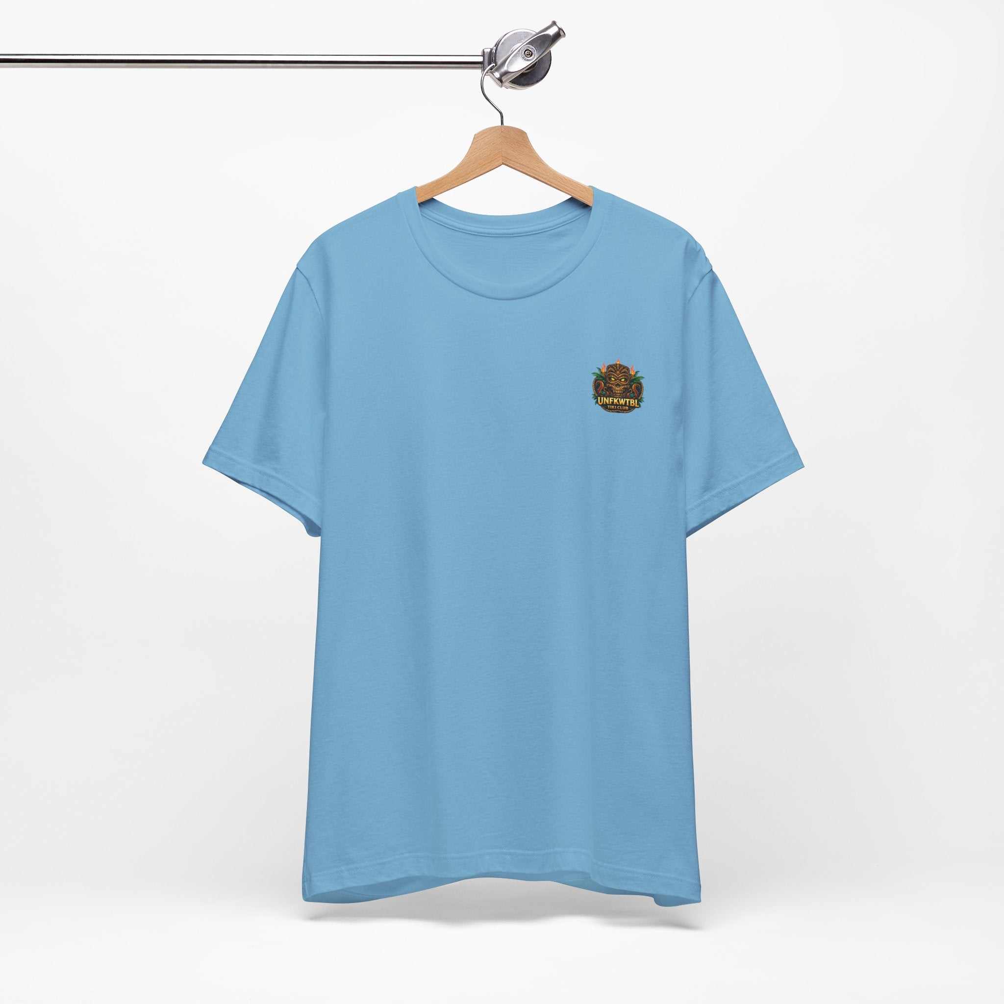 Vintage green Mermaid Skull Art Tee featuring a detailed mermaid skull graphic design on a soft cotton t-shirt