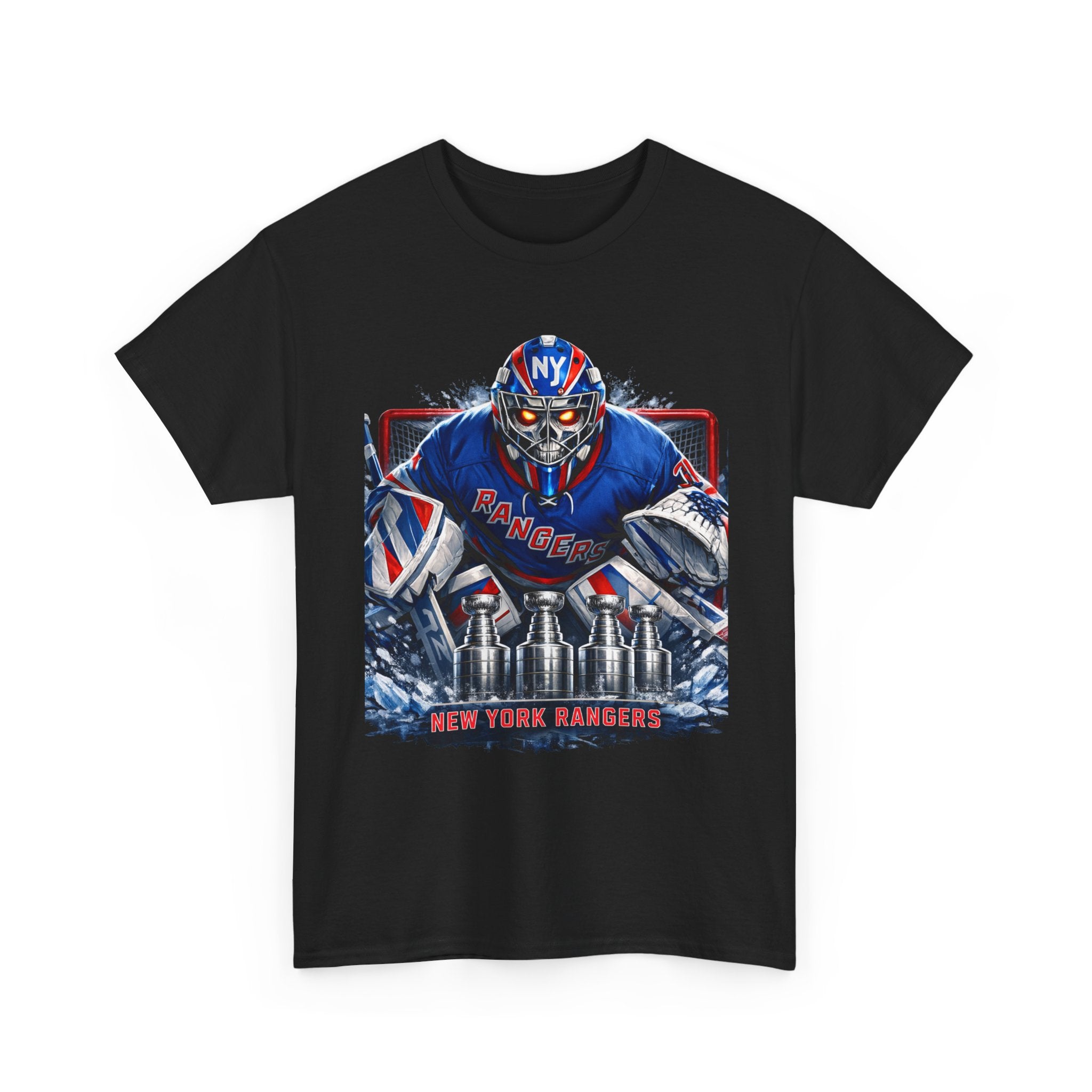 New York Rangers Goalie Graphic T-Shirt — NHL Hockey Fan Tee