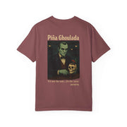 Ghoulada Vintage-Inspired Graphic T-Shirt: Unisex, Casual Wear, Perfect for Halloween, Beach Parties, and Everyday Style, Retro Art