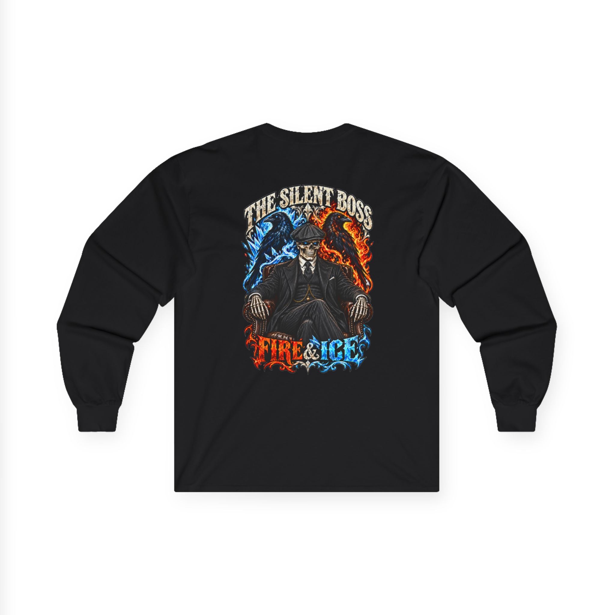 The Silent Boss Fire & Ice Long Sleeve Tee