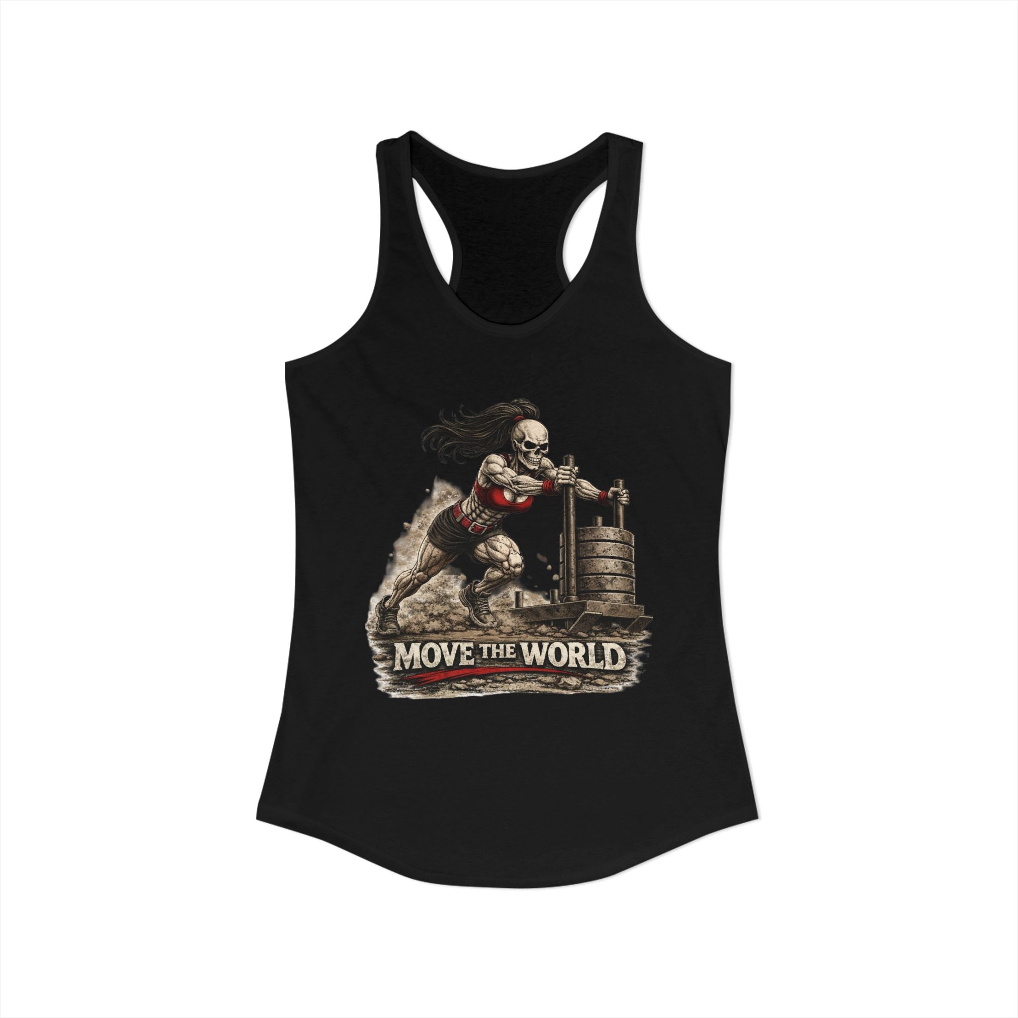 Move the World Women's Crossfit Sled Push Tank