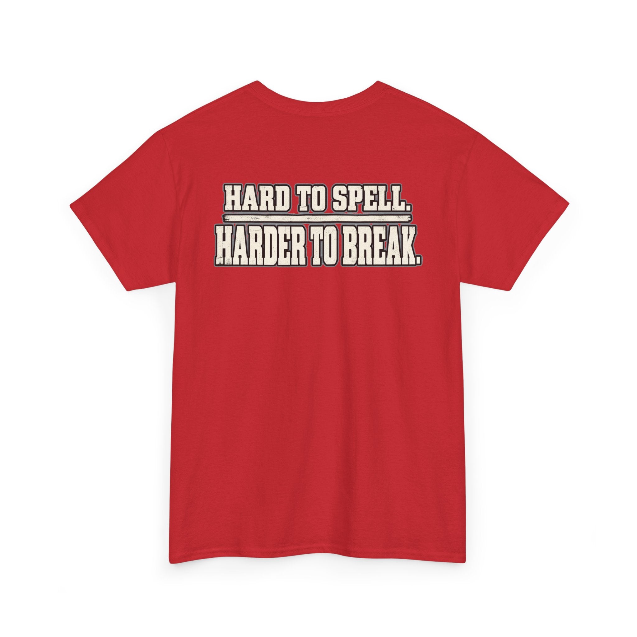 UNFKWTBL Harder to Break Back-Print Tee.