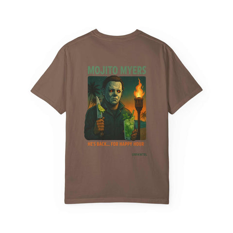 Mojito Lover Michael Myers Unisex Tee - Killer Cocktails Design