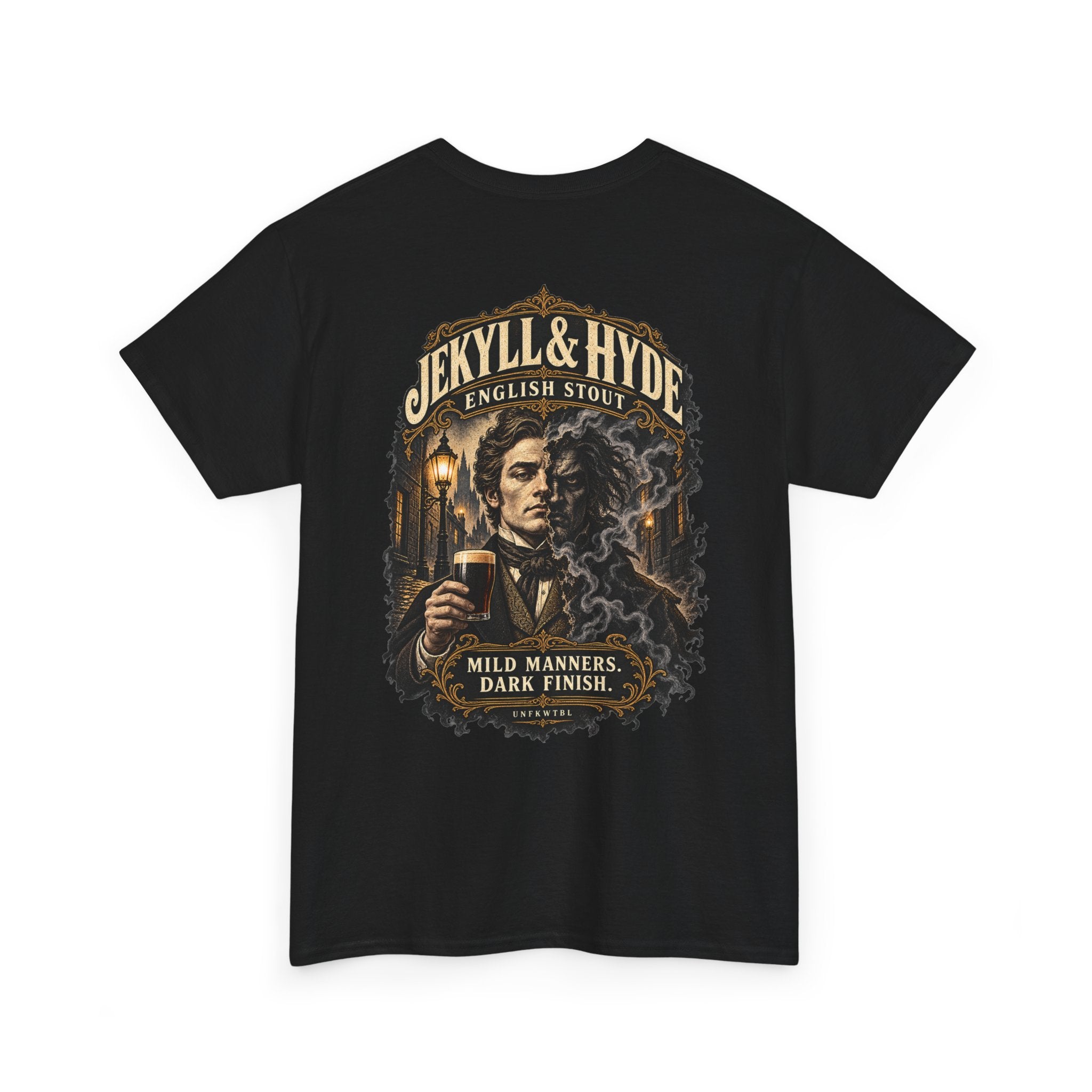 Jekyll & Hyde English Stout T-Shirt – Mild Manners, Dark Finish