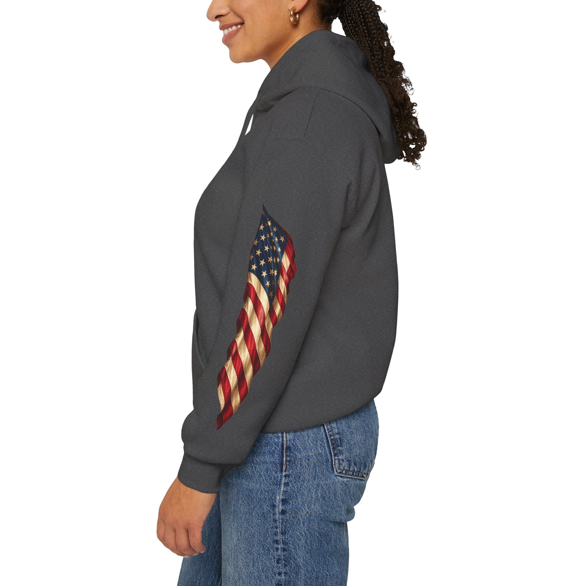 UNFKWTBL The Watcher Raven & Celtic Cross Hoodie