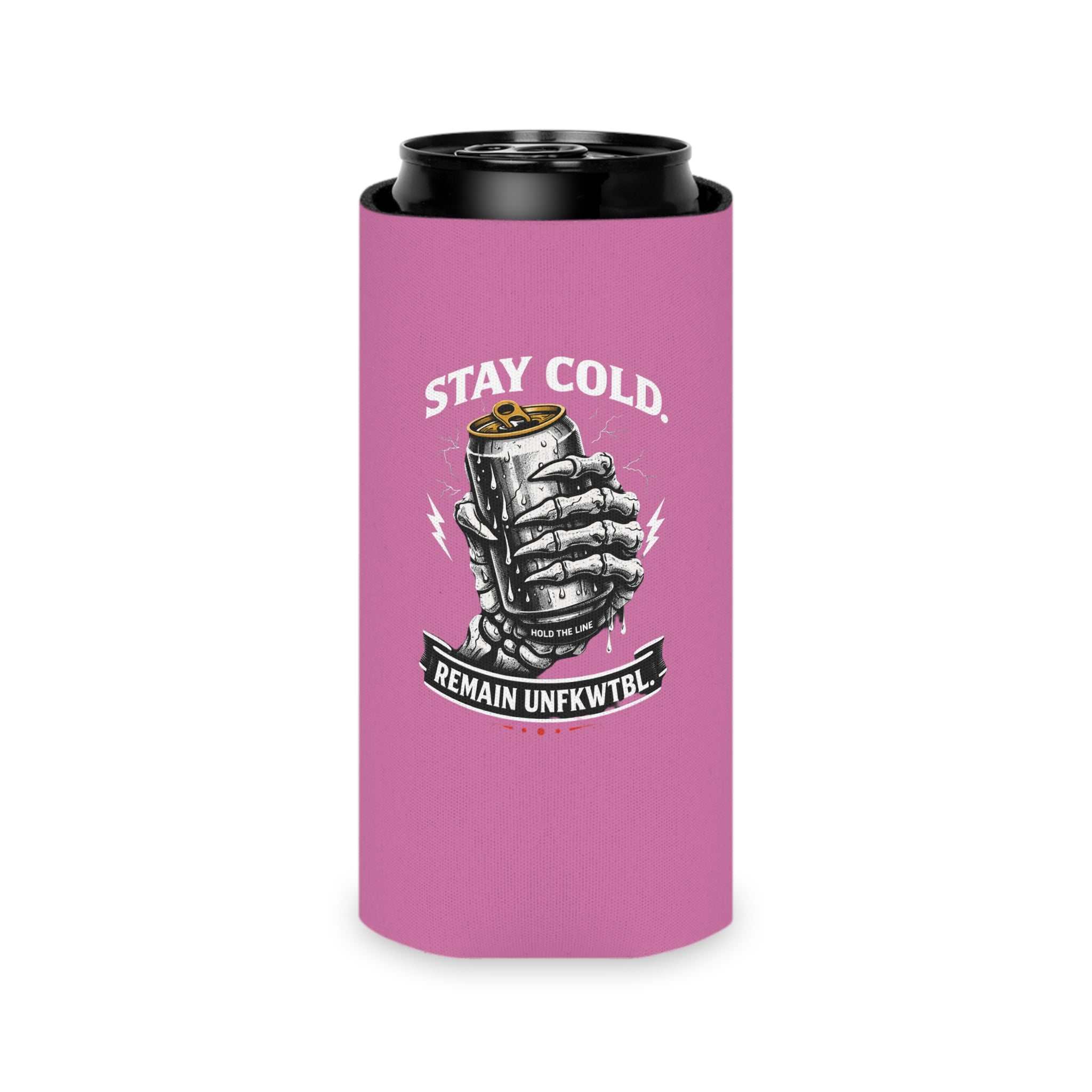 Can Cooler — "Stay Salty / Stay Cold" Mermaids & Skeleton Beer Koozie
