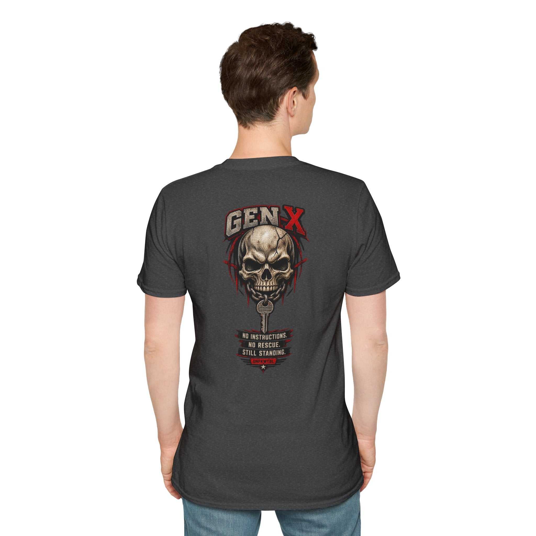 No Instructions. No Rescue. Gen X Tee