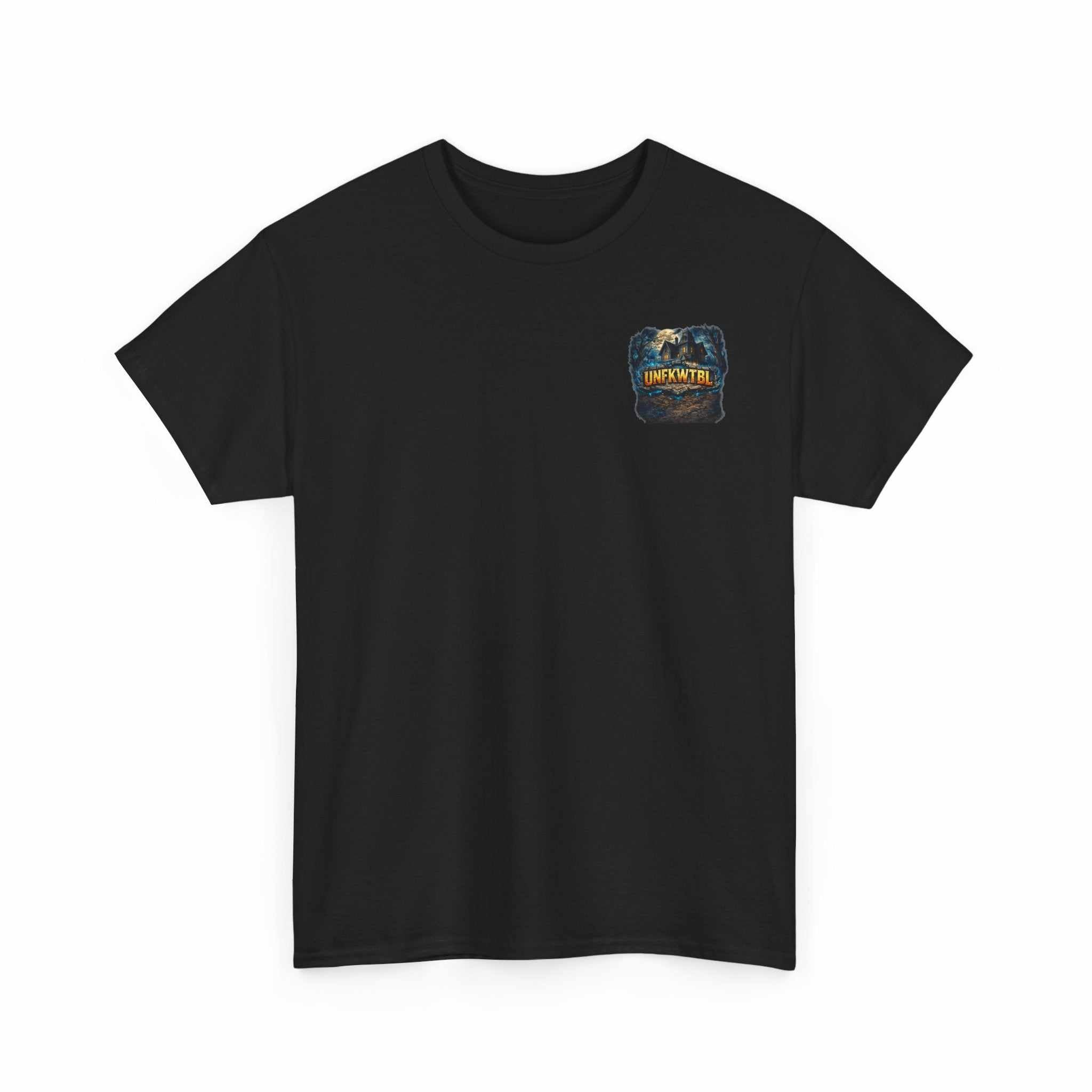 Scooby-Style Haunted Crew T-Shirt — Retro Mystery Mansion Graphic