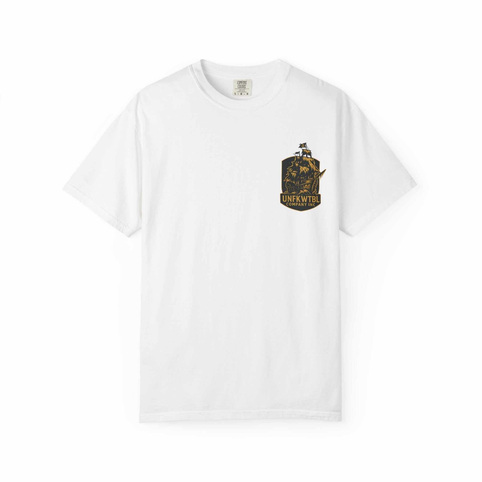 Control the Chaos unisex garment-dyed t-shirt with vibrant graphic, sustainable and soft 100% cotton tee for adventure lovers