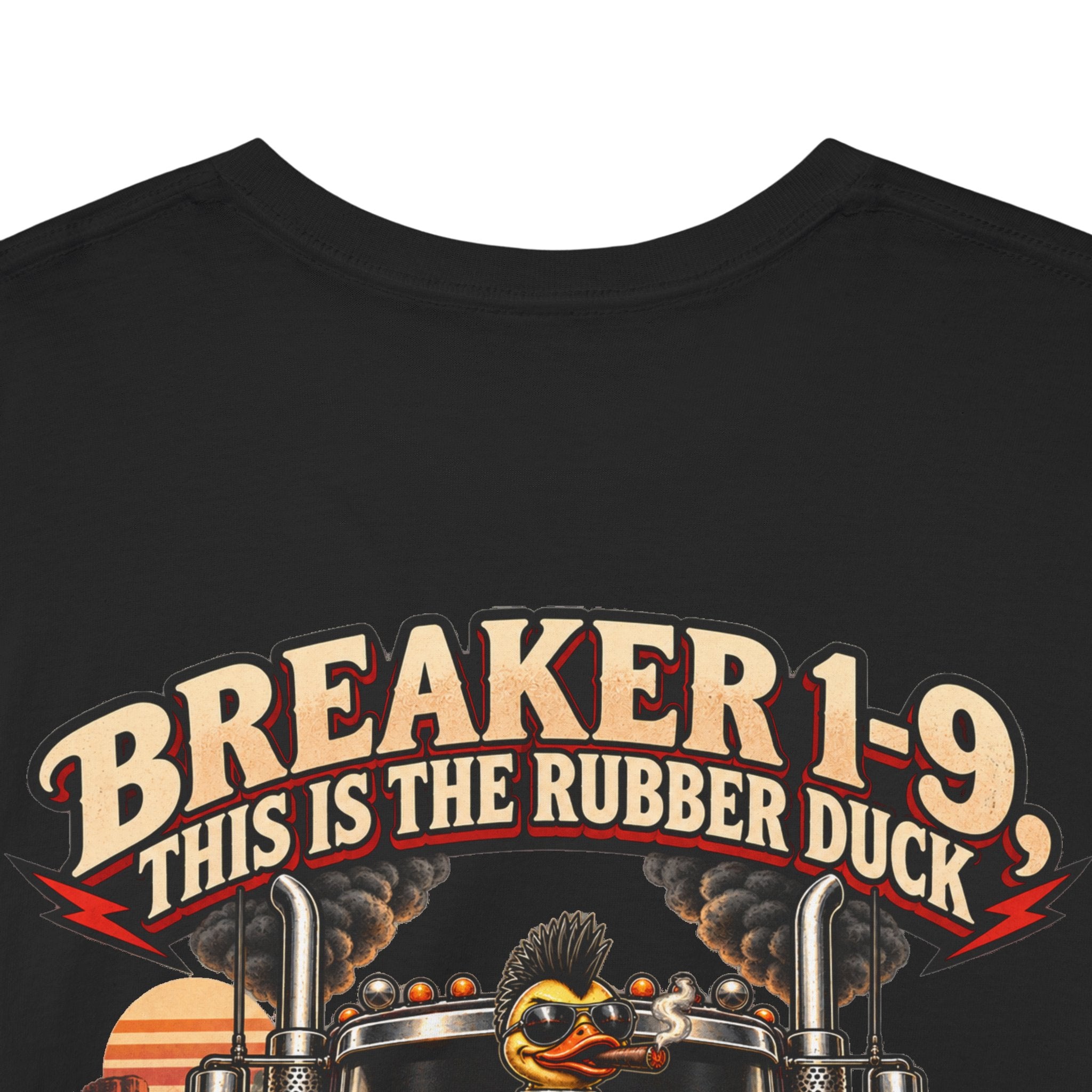 Breaker 19 Rubber Duck Trucker Graphic T-Shirt