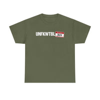 UNFKWTBL Logo "My Name Is Jeff" T-Shirt