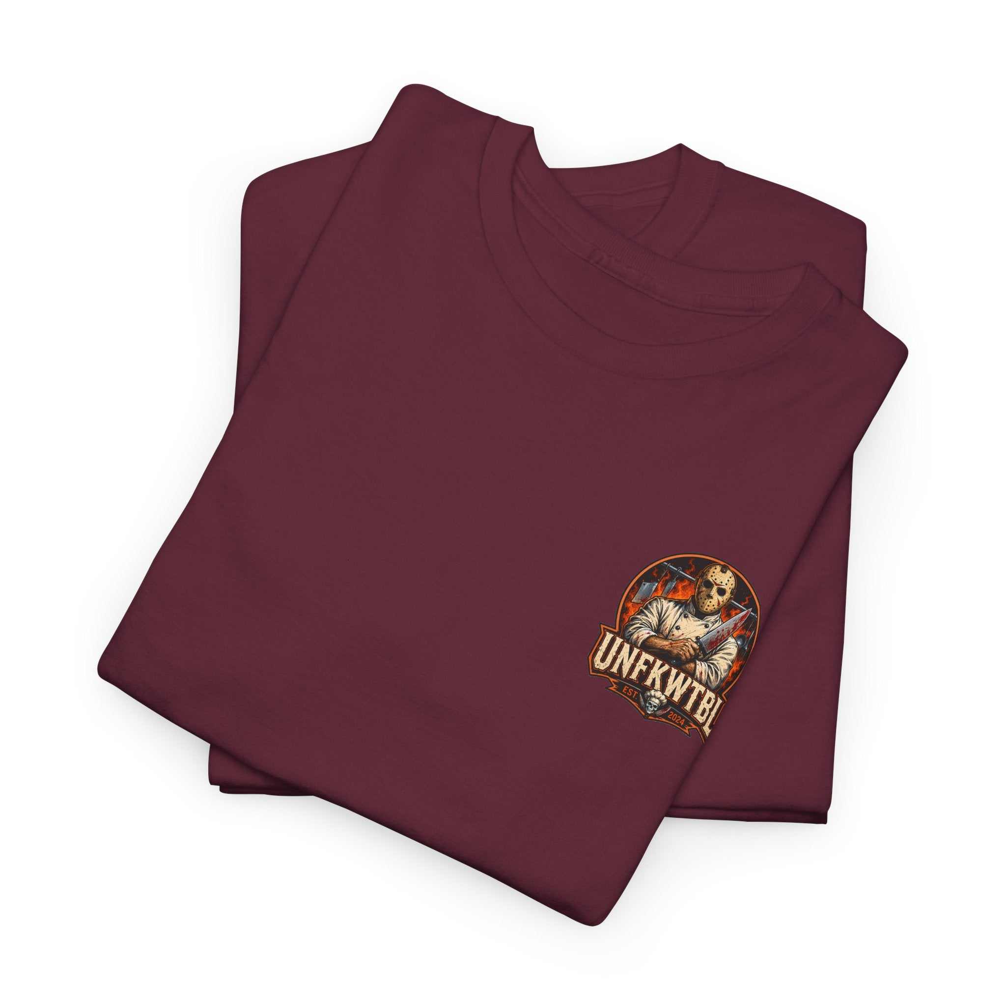 Hell's Kitchen Chef Tee — Horror Jason Mask Cook Shirt