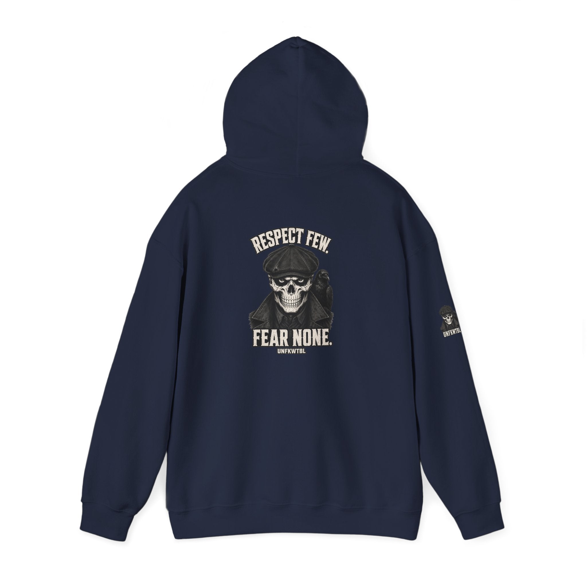 Resin Crew 'Fear None' Skull Hoodie
