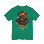Irish Bad Decisions T-Shirt — Medieval Knight Drinking St. Patrick’s Day Tee