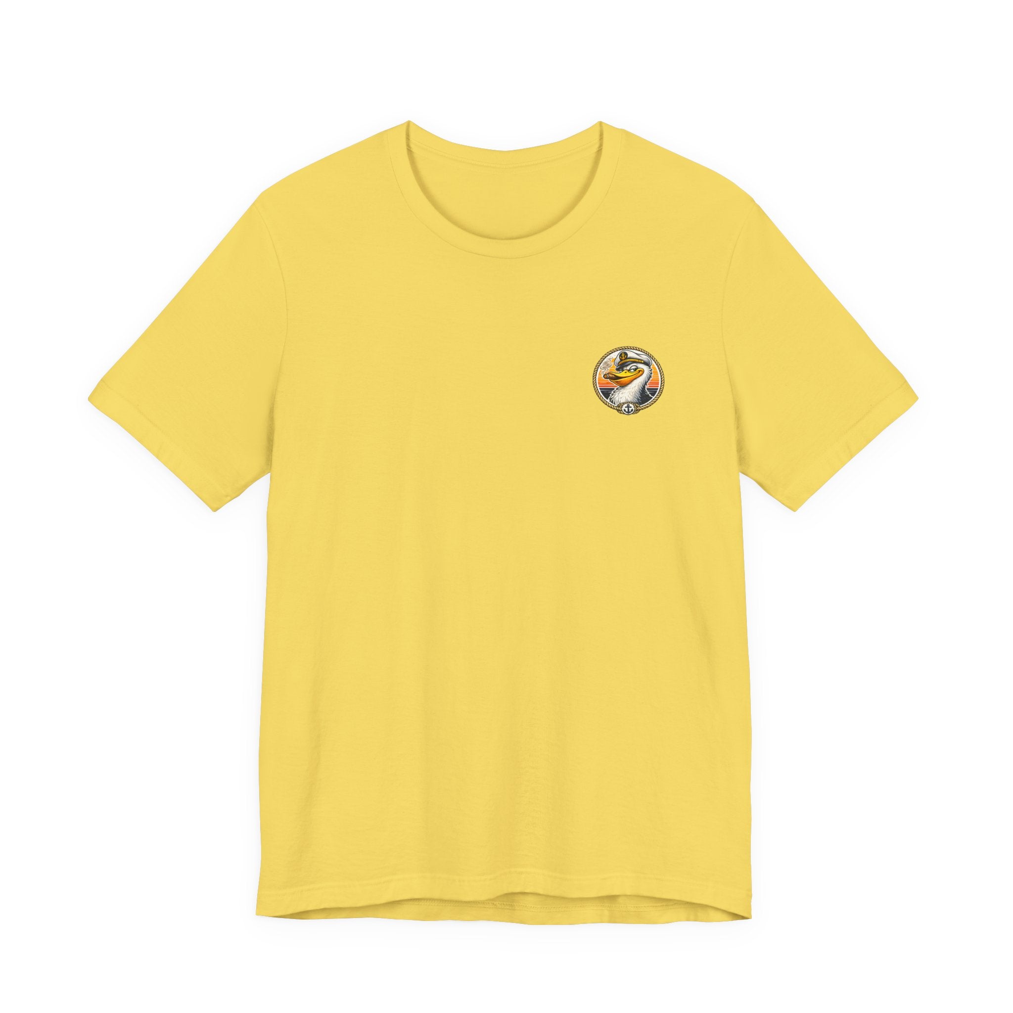 Fishing Duck T-Shirt — “Fishing License: Optional, Skill: Questionable” Graphic Tee