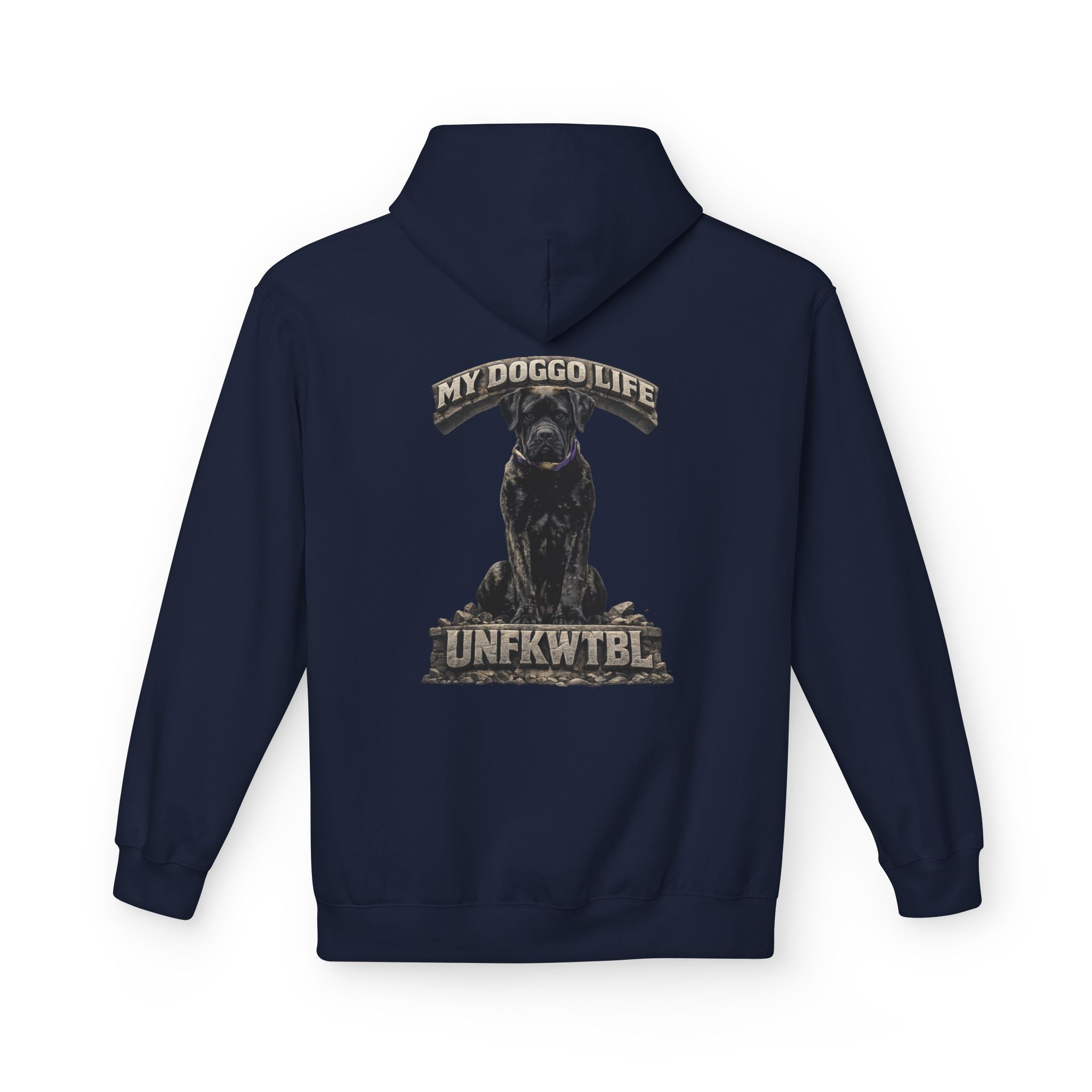 Pitbull 'My Doggo Life' Graphic Hoodie — Proud Dog Owner Sweatshirt