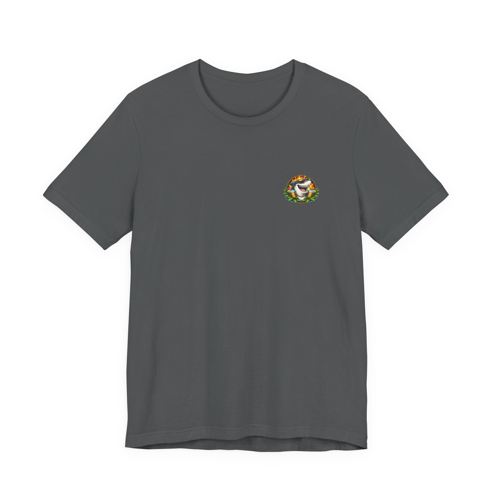 Dockside Delinquents Tee - Funny Shark & Pelican Graphic T-Shirt