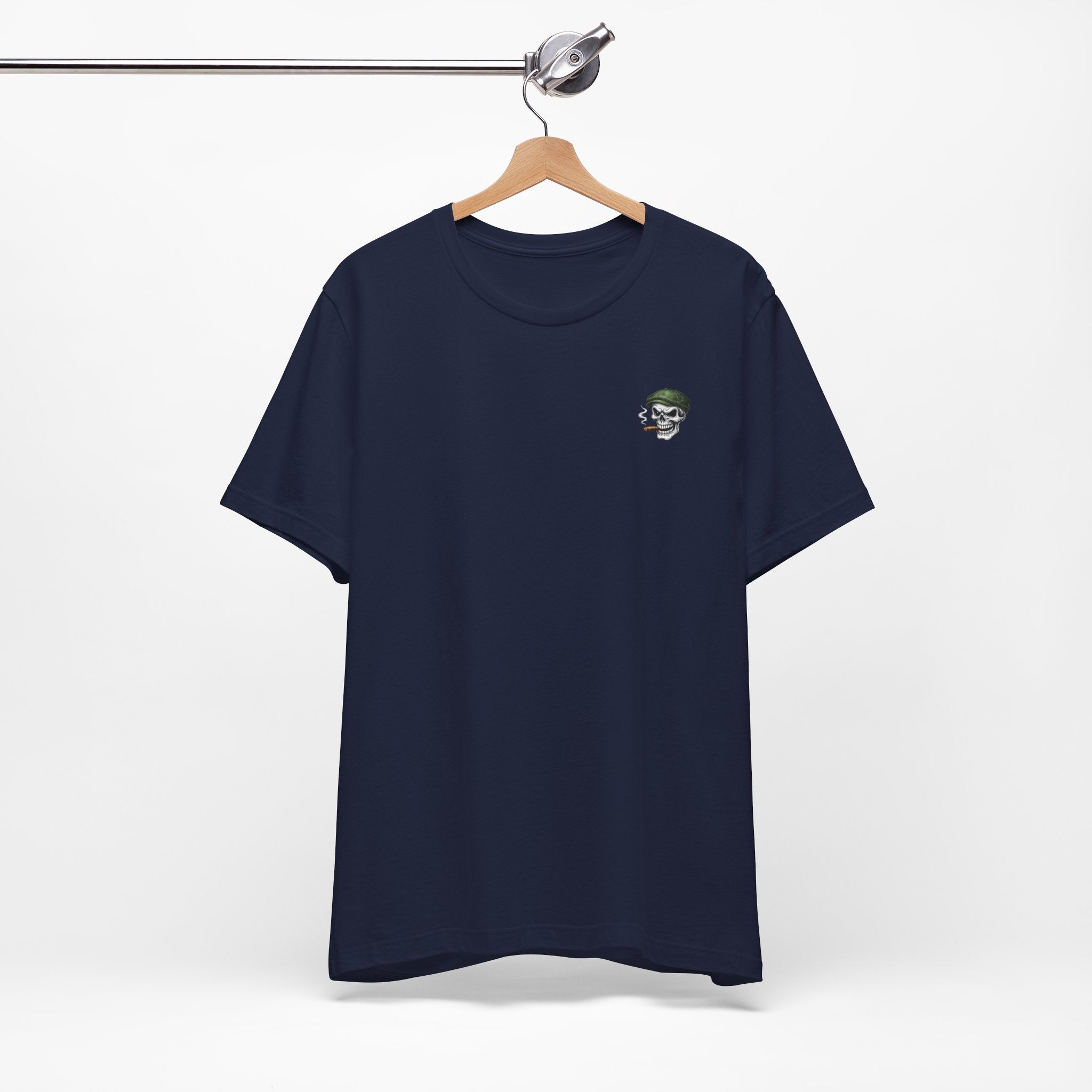 Gettin' Lucky St. Patrick's T-Shirt — Pinup Skull Irish Beer Graphic Tee