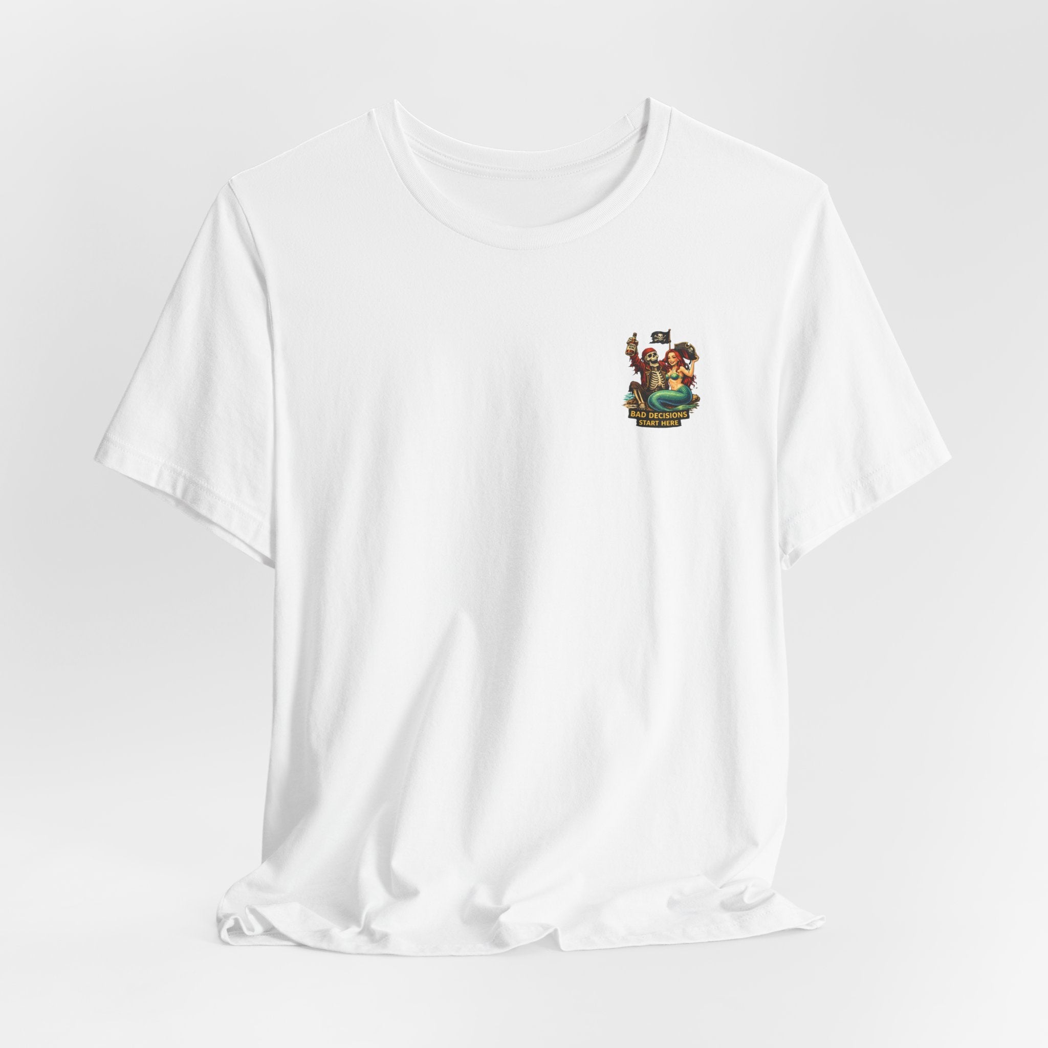 Pirate Rally Vintage Poster Tee — Tiki Bar Adventure Graphic Shirt