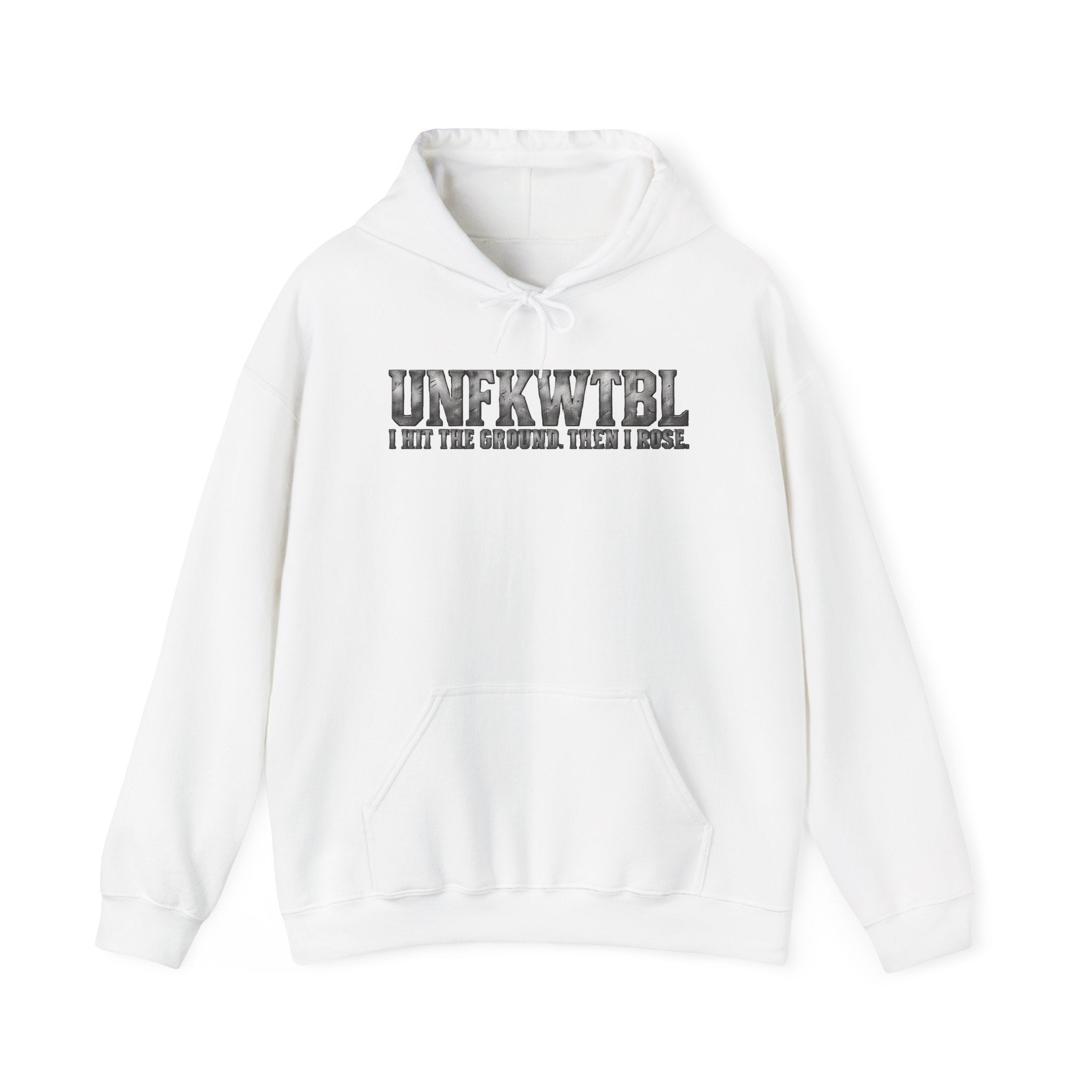 Hoodie — UNFKWTBL "I Beat The Odds" Vintage College Style