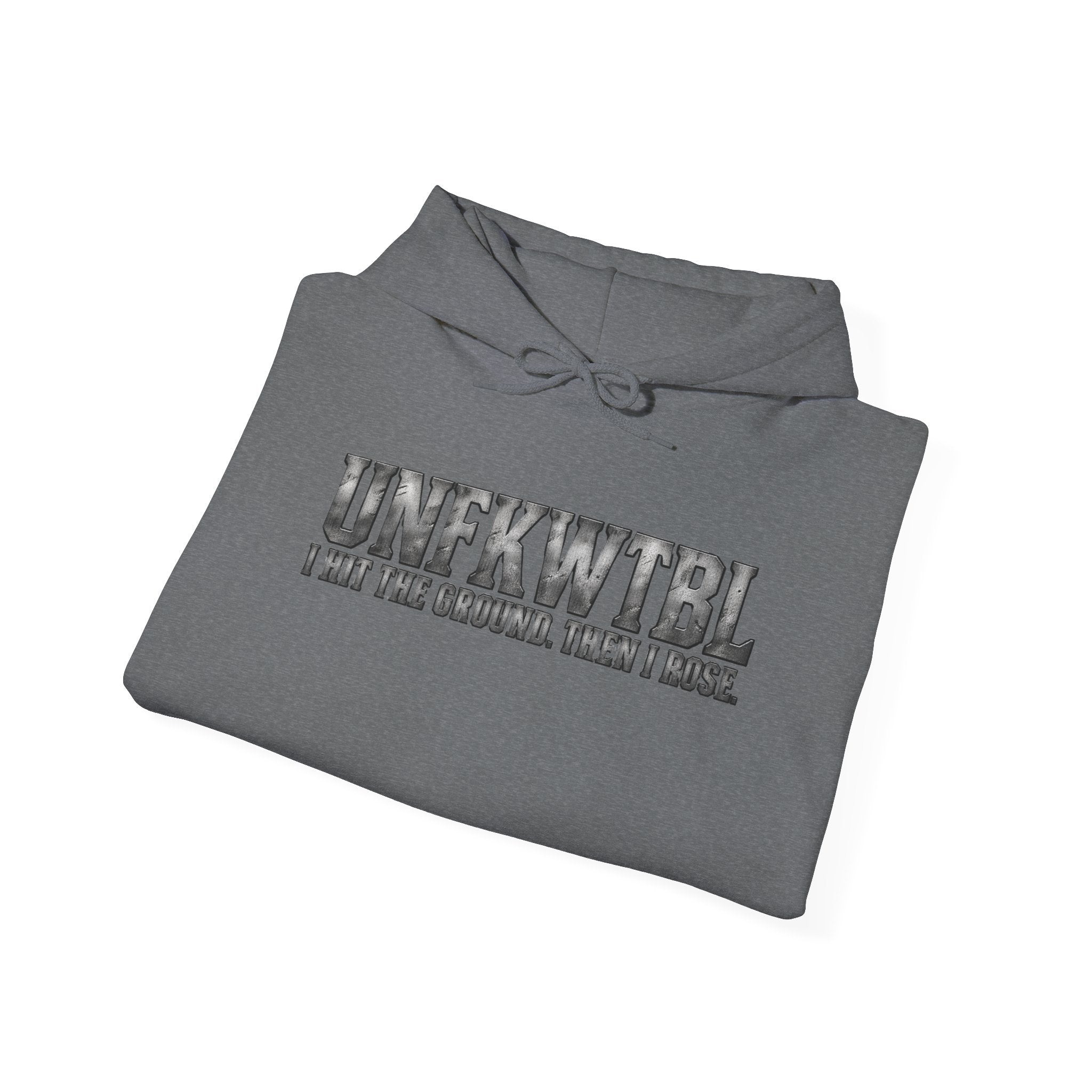 Hoodie — UNFKWTBL "I Beat The Odds" Vintage College Style