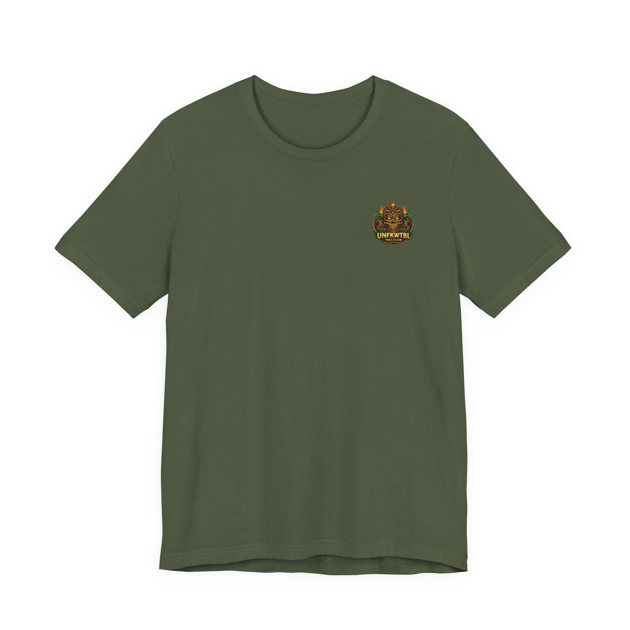 Cursed Paradise T-Shirt — Tropical Tiki Skull Graphic Tee
