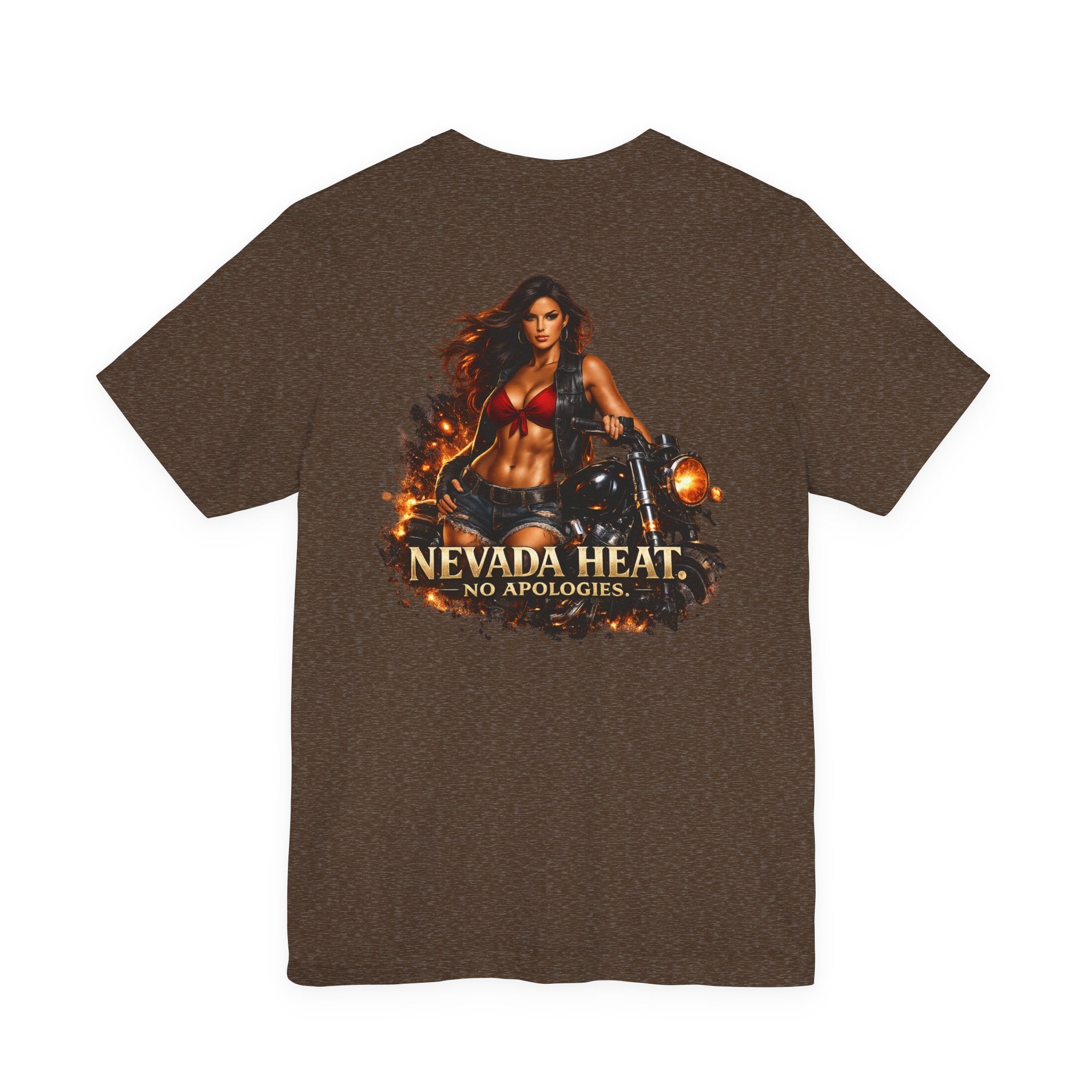 Nevada Heat T-Shirt — 'No Apologies' Graphic Tee