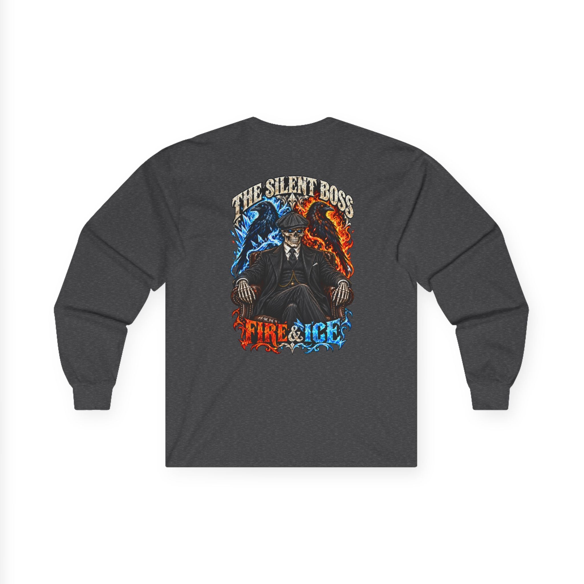 The Silent Boss Fire & Ice Long Sleeve Tee