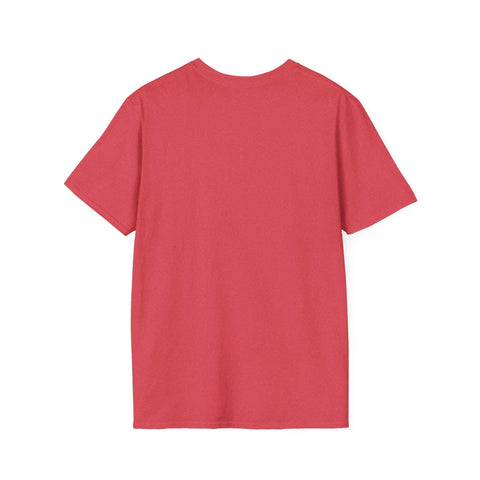 Red Atlas Strength Unisex Softstyle T-Shirt made of 100% ring-spun cotton with classic crew neckline and soft, durable fabric