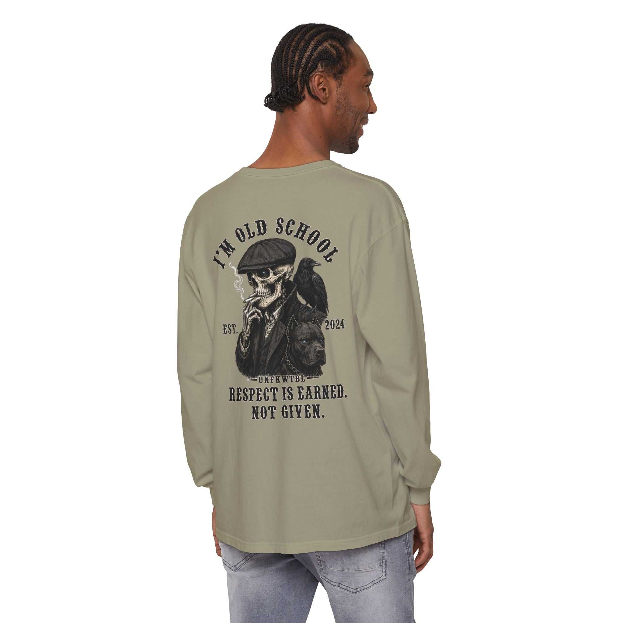 Old School: Respect Is Earned Long-Sleeve Tee