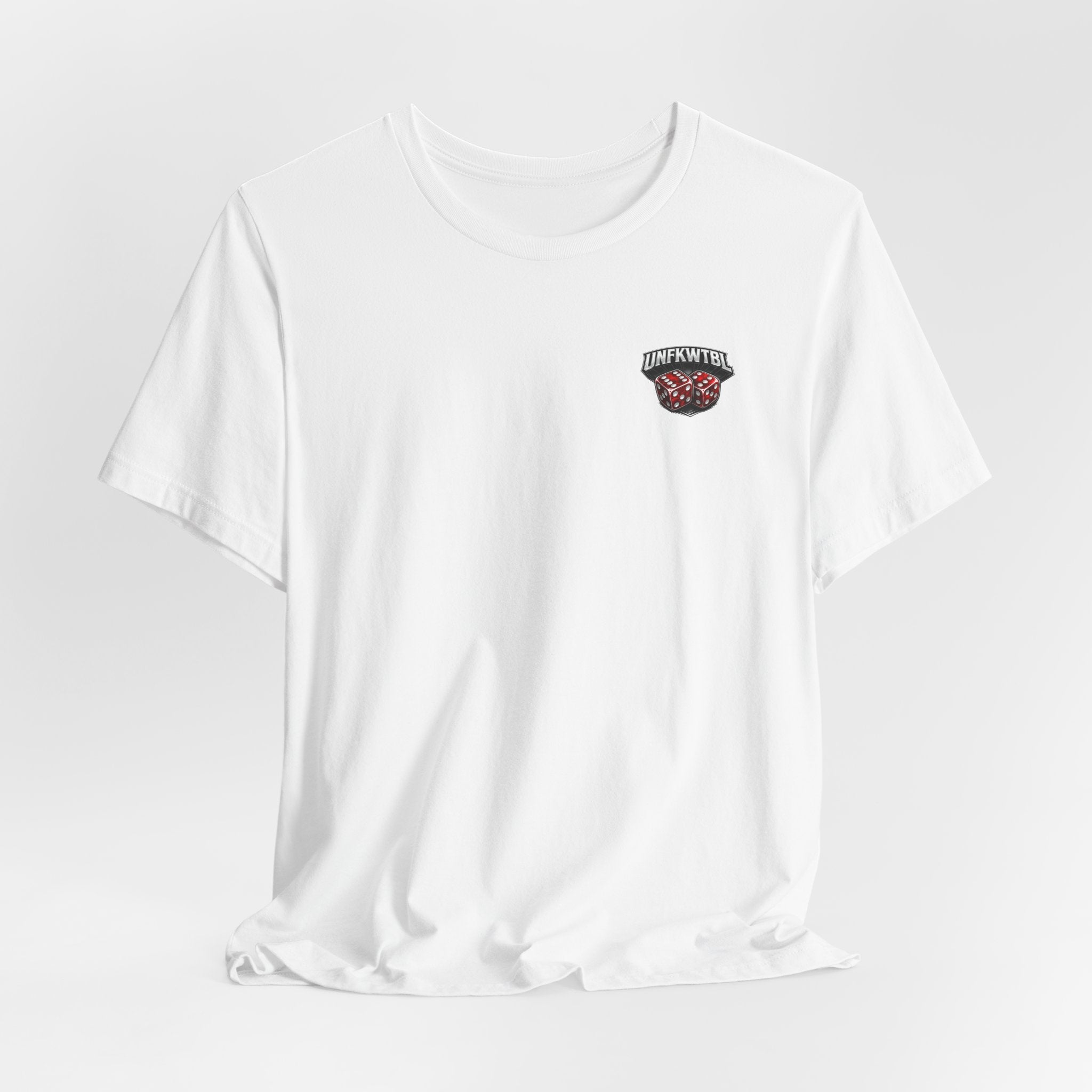 Roulette Skull Tee — Casino Skeleton Graphic T-Shirt