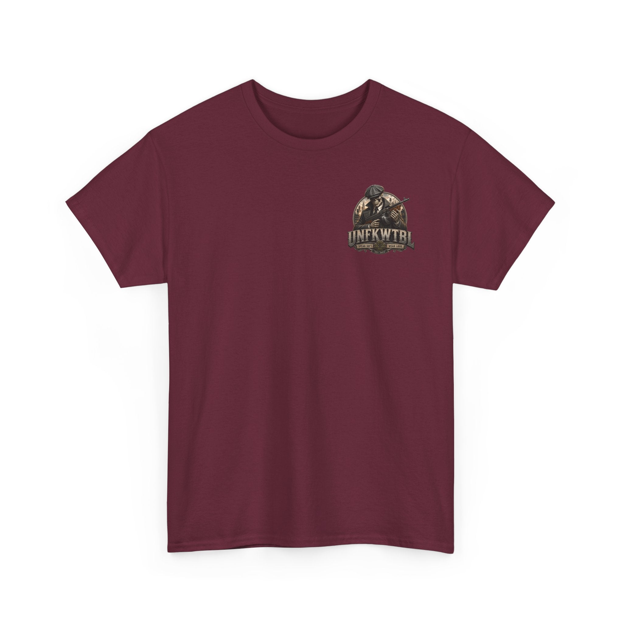 Peaky Blinders-Inspired Graphic Tee — Vintage Gangster Poster Design