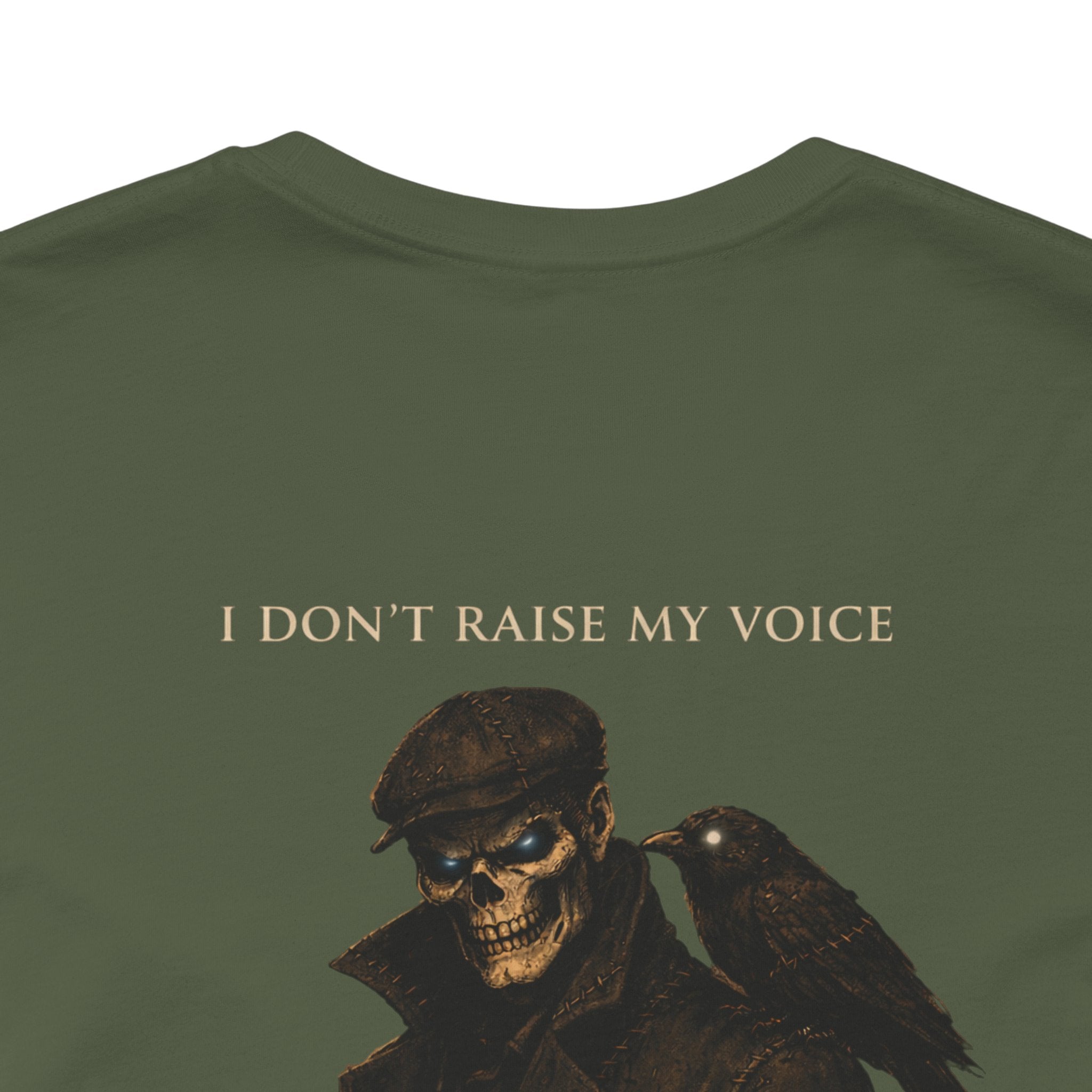 Consequences Graphic Tee — "I Don't Raise My Voice, I Raise Consequences"