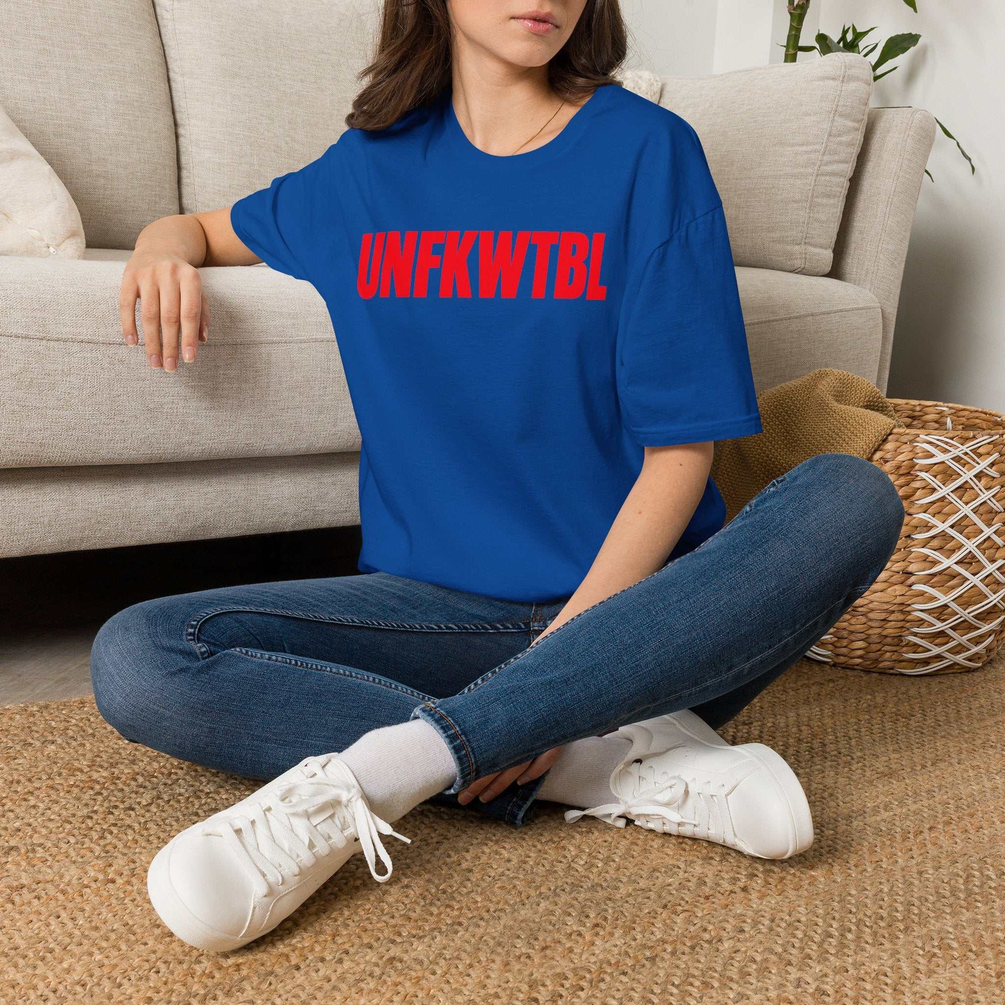 UNFKWTBL Graphic T-Shirt — Bold Red Statement Tee