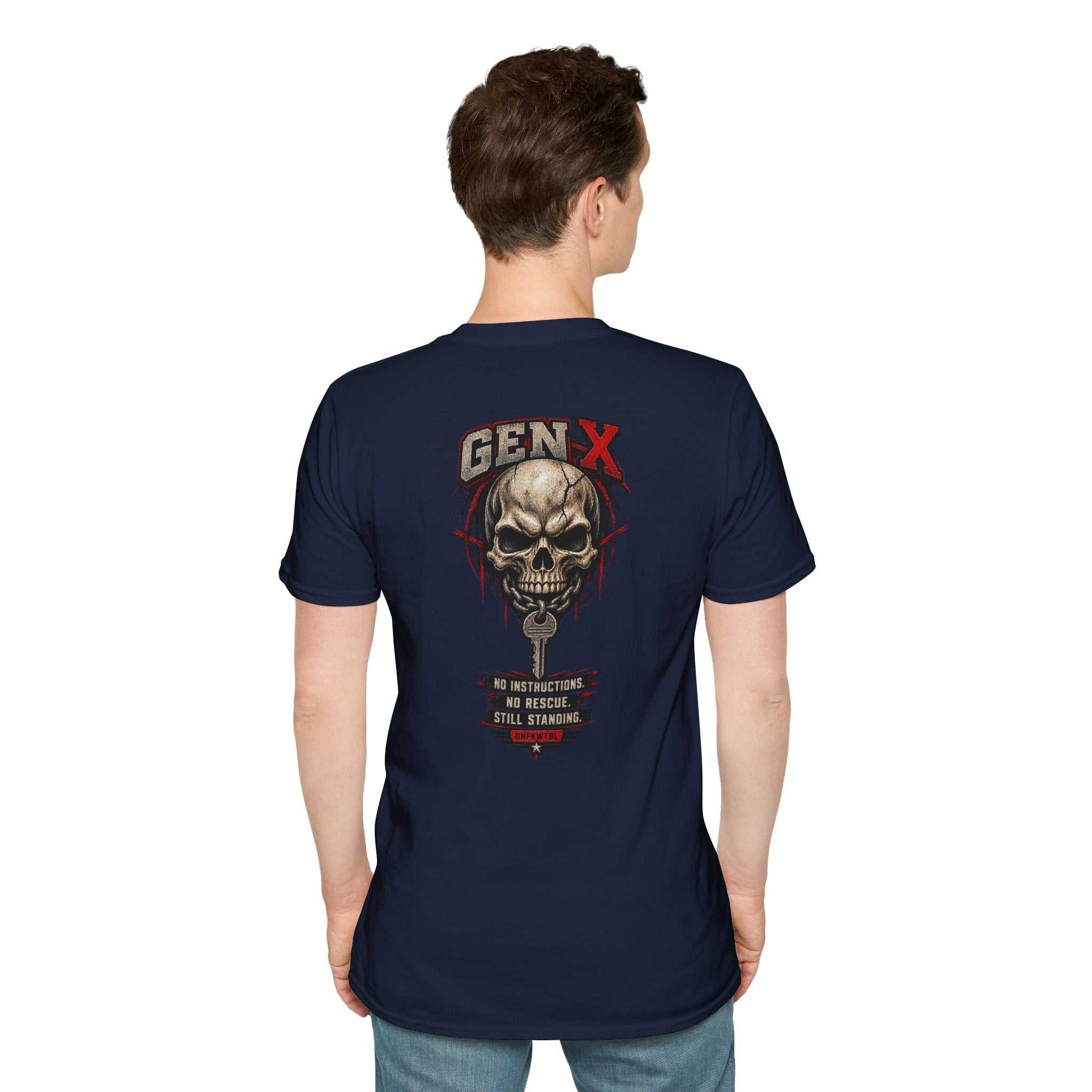 No Instructions. No Rescue. Gen X Tee