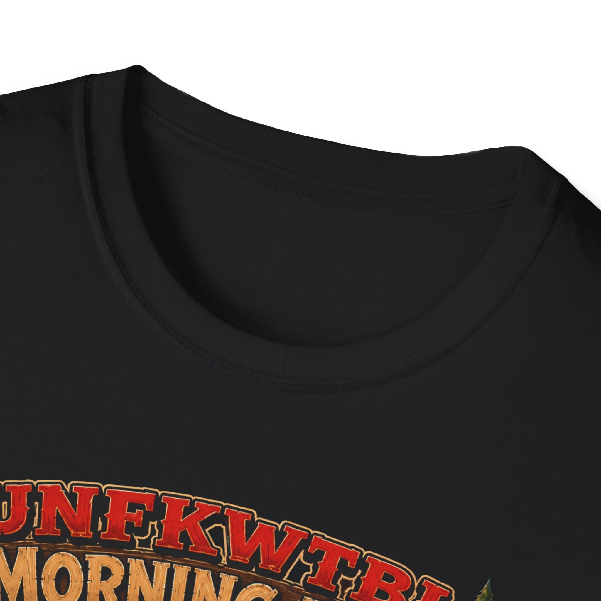 Morning Wood Crew T-Shirt — Funny Lumberjack Graphic Tee