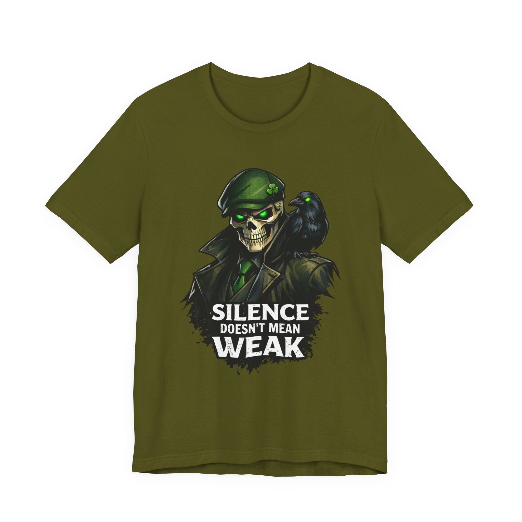 Silence Doesn't Mean Weak Skull Tee