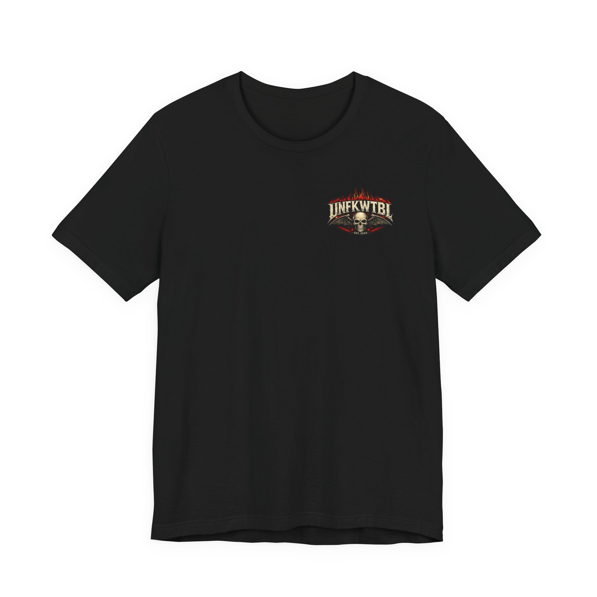 Graphic Tee — "Hell's Finest Cocktails" Pinup Devil Design