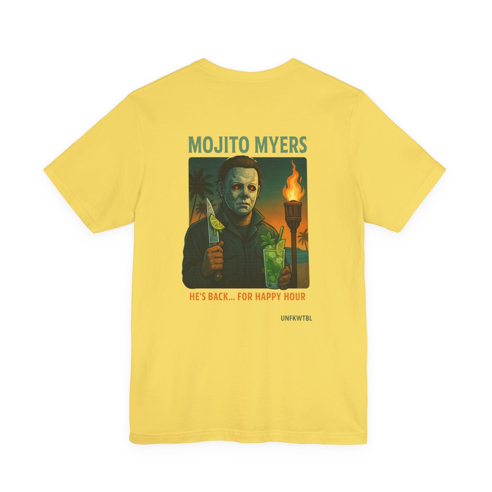 Mojito Myers T-Shirt — Horror Cocktail Graphic Tee