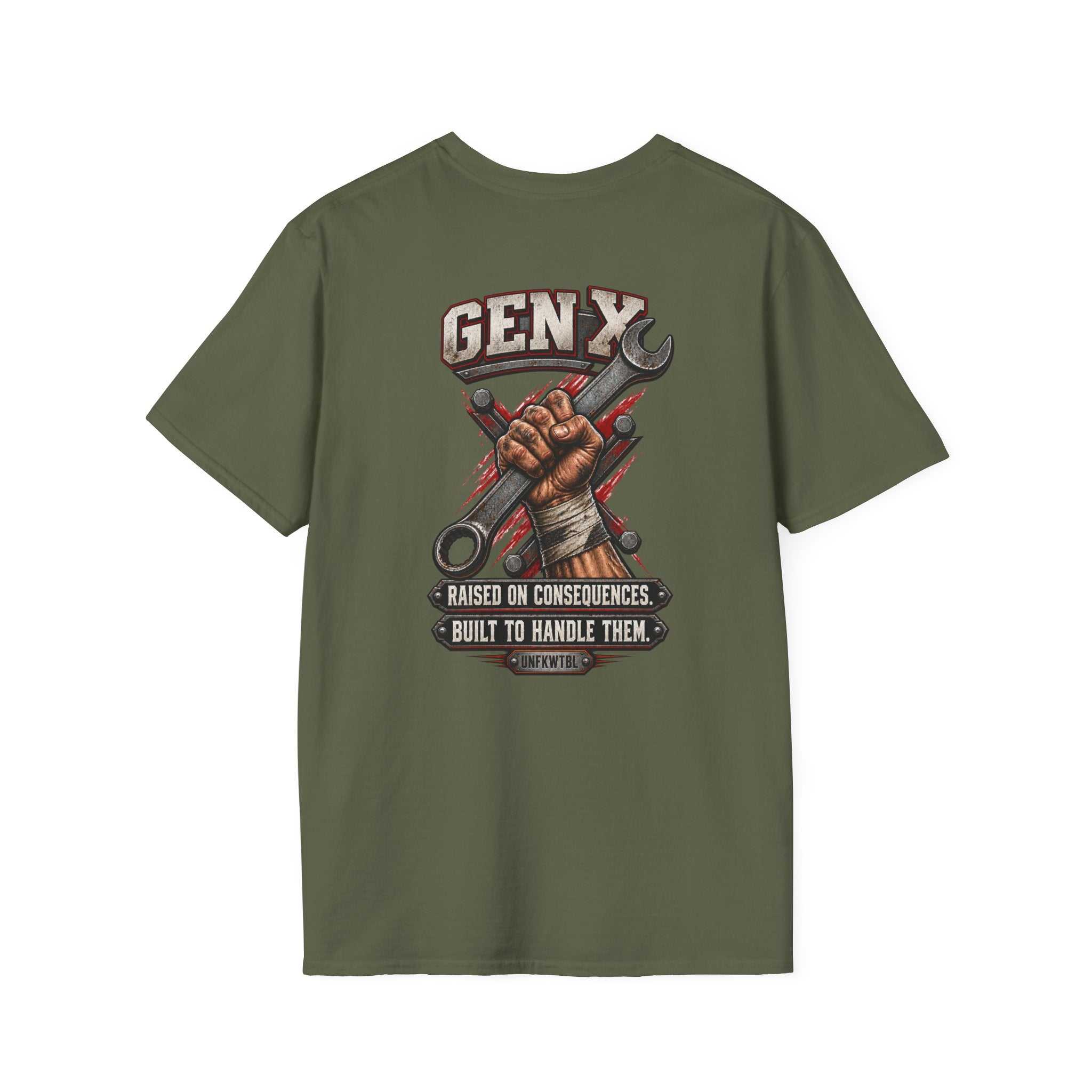 Raised on Consequences Gen X Tee