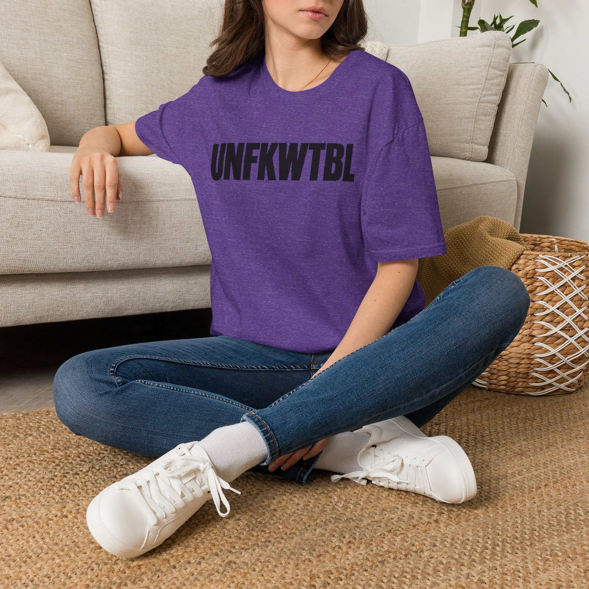 T‑Shirt — UNFKWTBL Bold Graphic Tee (Aesthetic, Minimalist Statement Shirt)