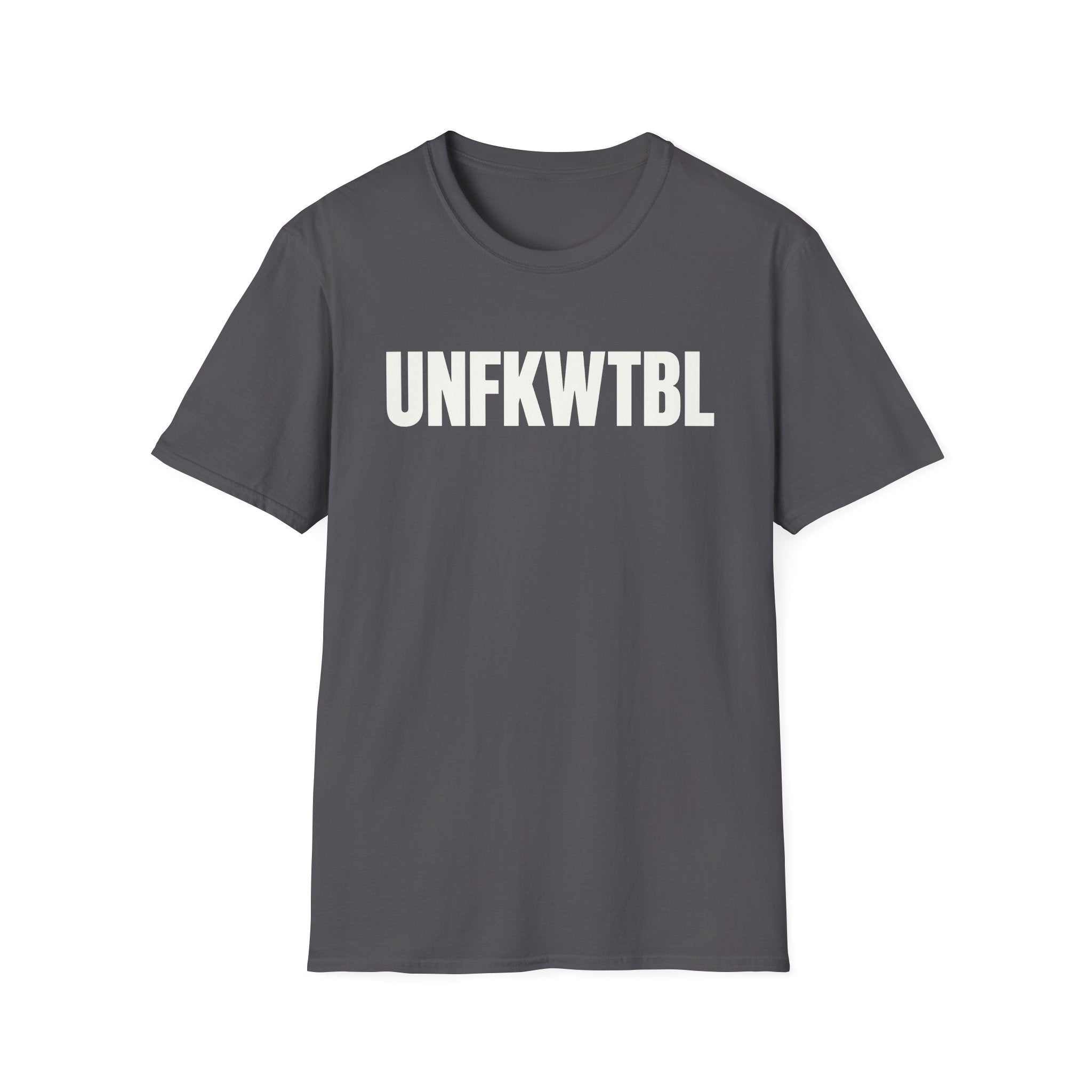 UNFKWTBL Graphic Tee — Bold Abbreviation Statement Shirt