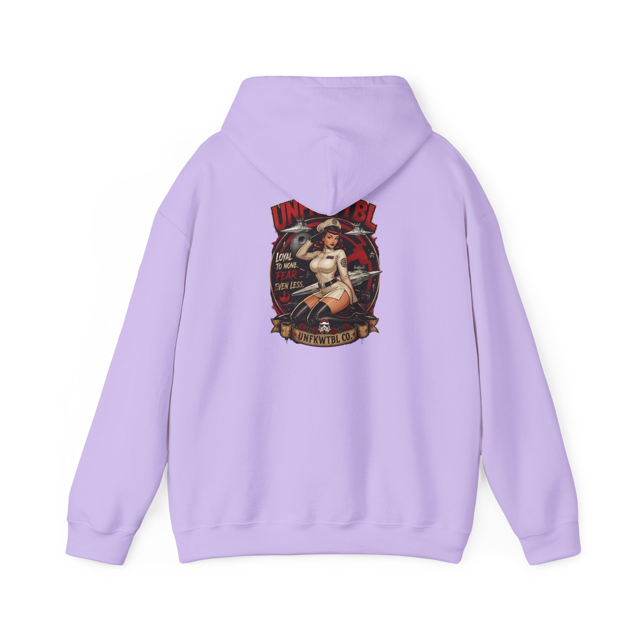 Pinup Nurse Graphic Hoodie – Vintage Tattoo Style Medical Crewneck