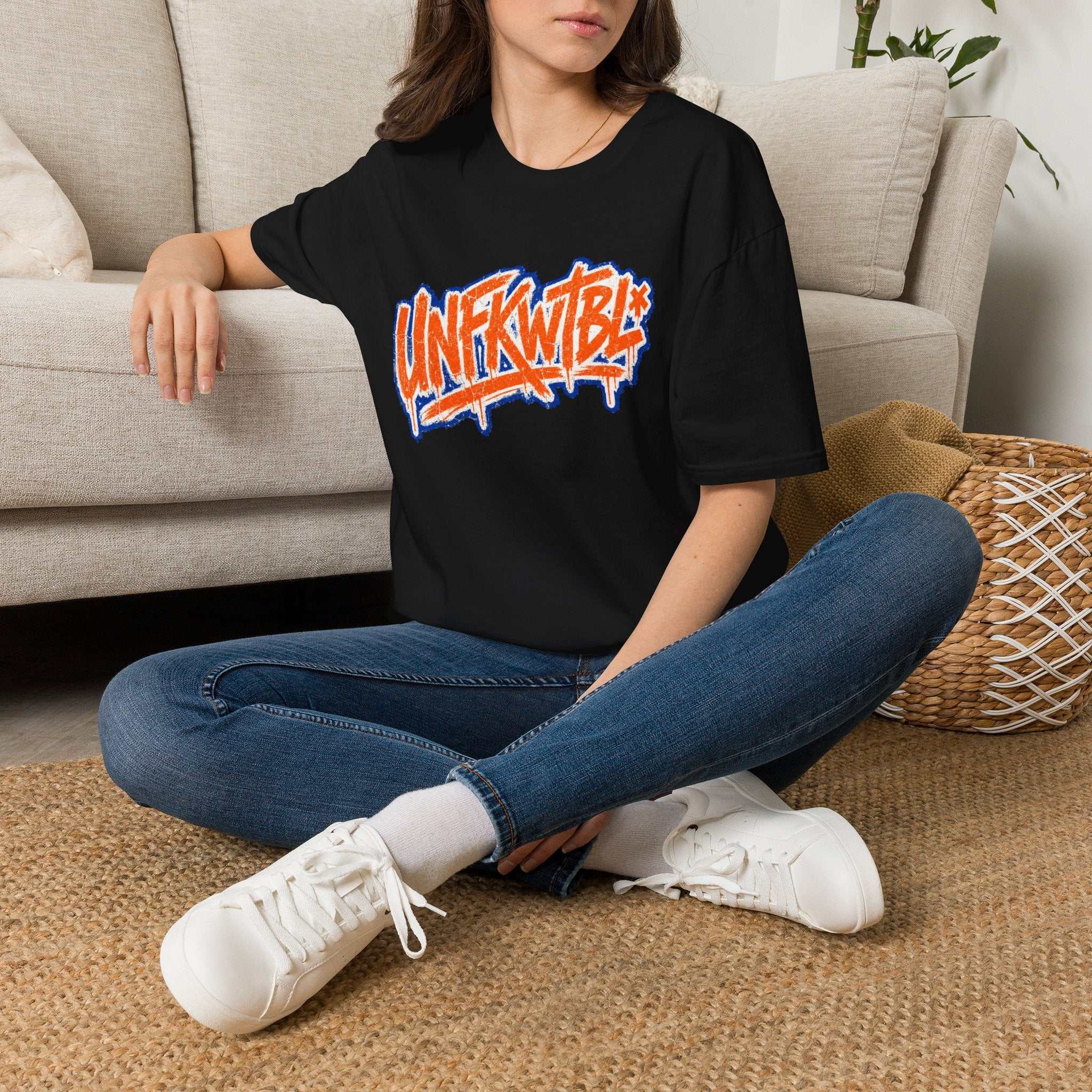 Unfkwtbl Graffiti Logo T-Shirt — Street Style Urban Graphic Tee