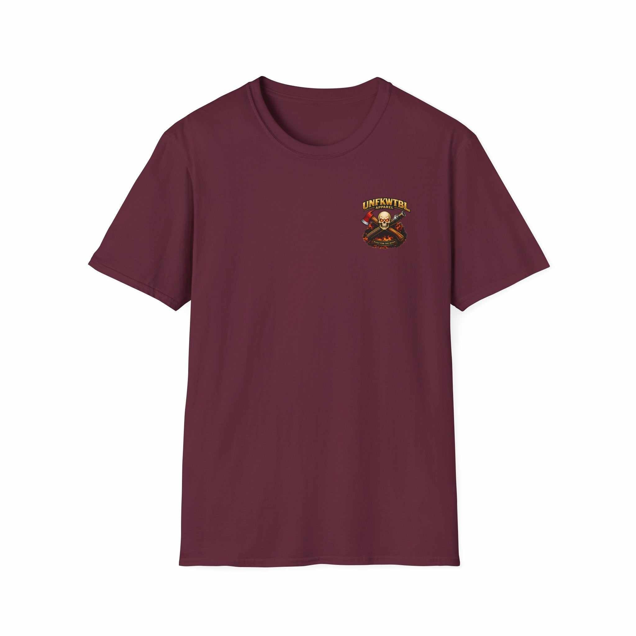 Firefighter T-Shirt — "UNFKWTBL Apparel: We Handle The Hose" Graphic Tee
