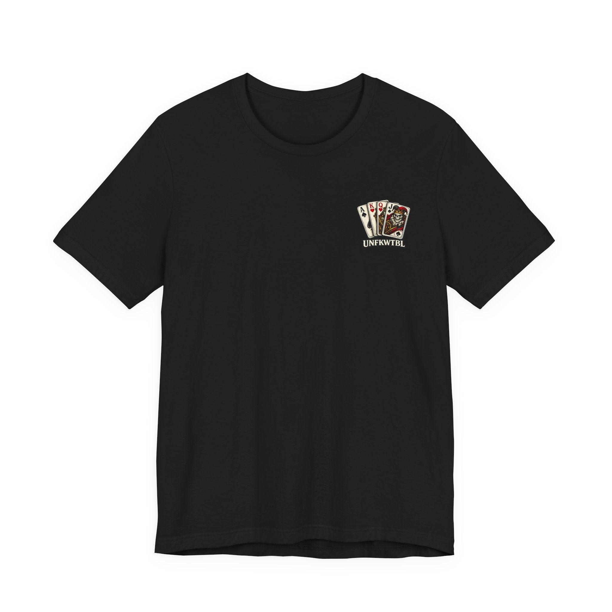 King of Hearts Skull Tee — Poker Playing Card Royalty Graphic T-Shirt