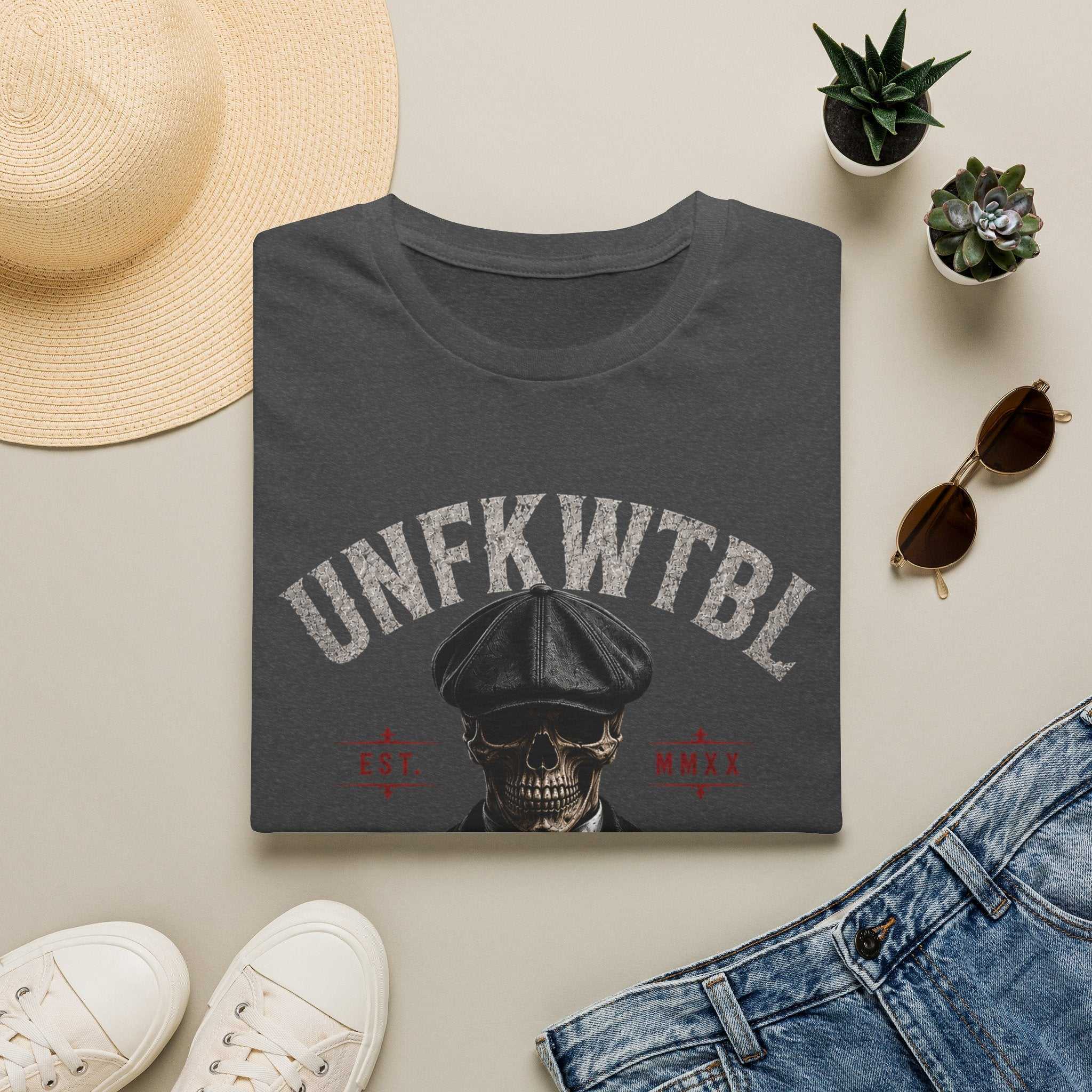 Skull Peaky Blinders T-Shirt — UNFKWTBL “Destroy Everything” Graphic Tee